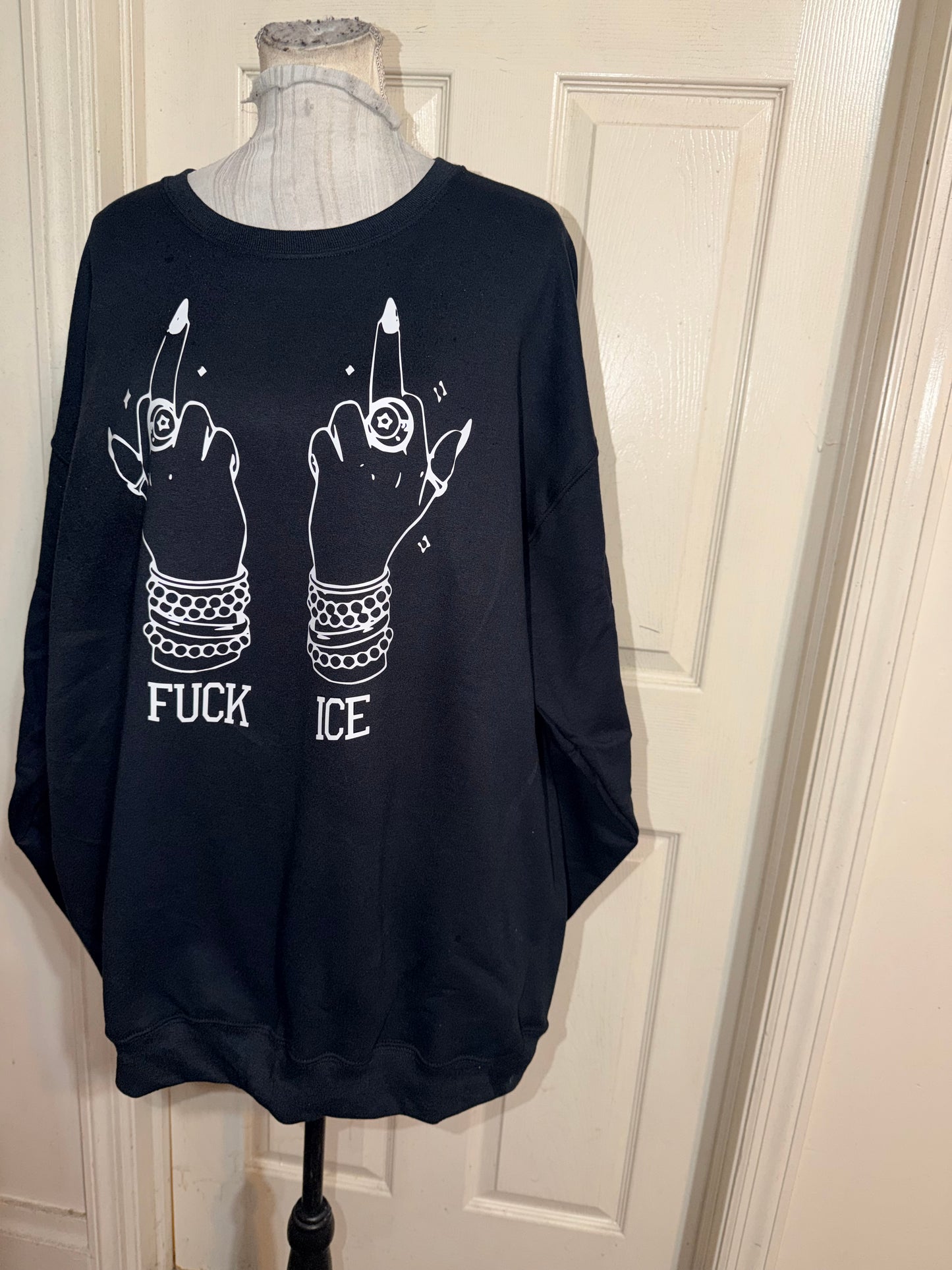 F ICE Oversized Sweatshirt & Tee