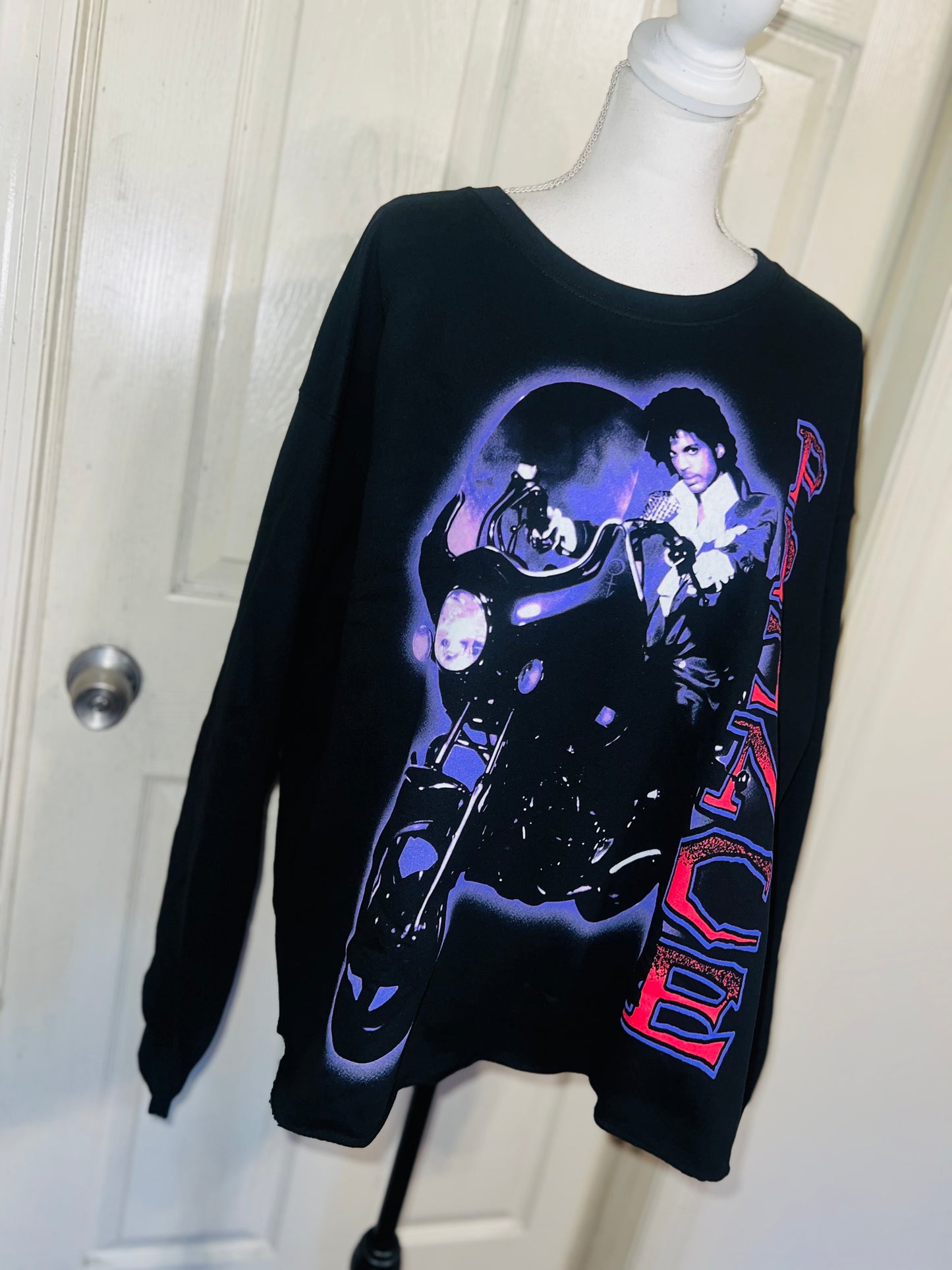 Prince Oversized Distressed Sweatshirt