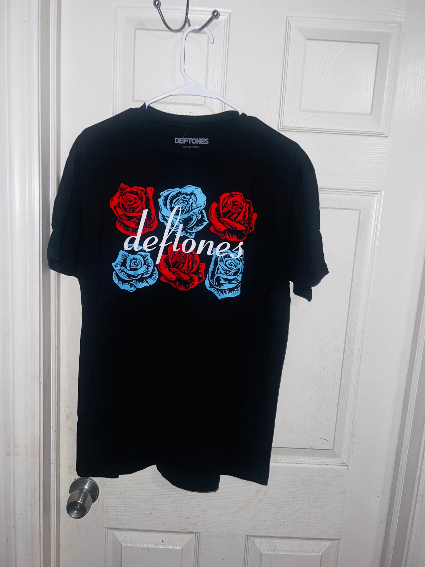 Deftones Oversized Distressed Tee