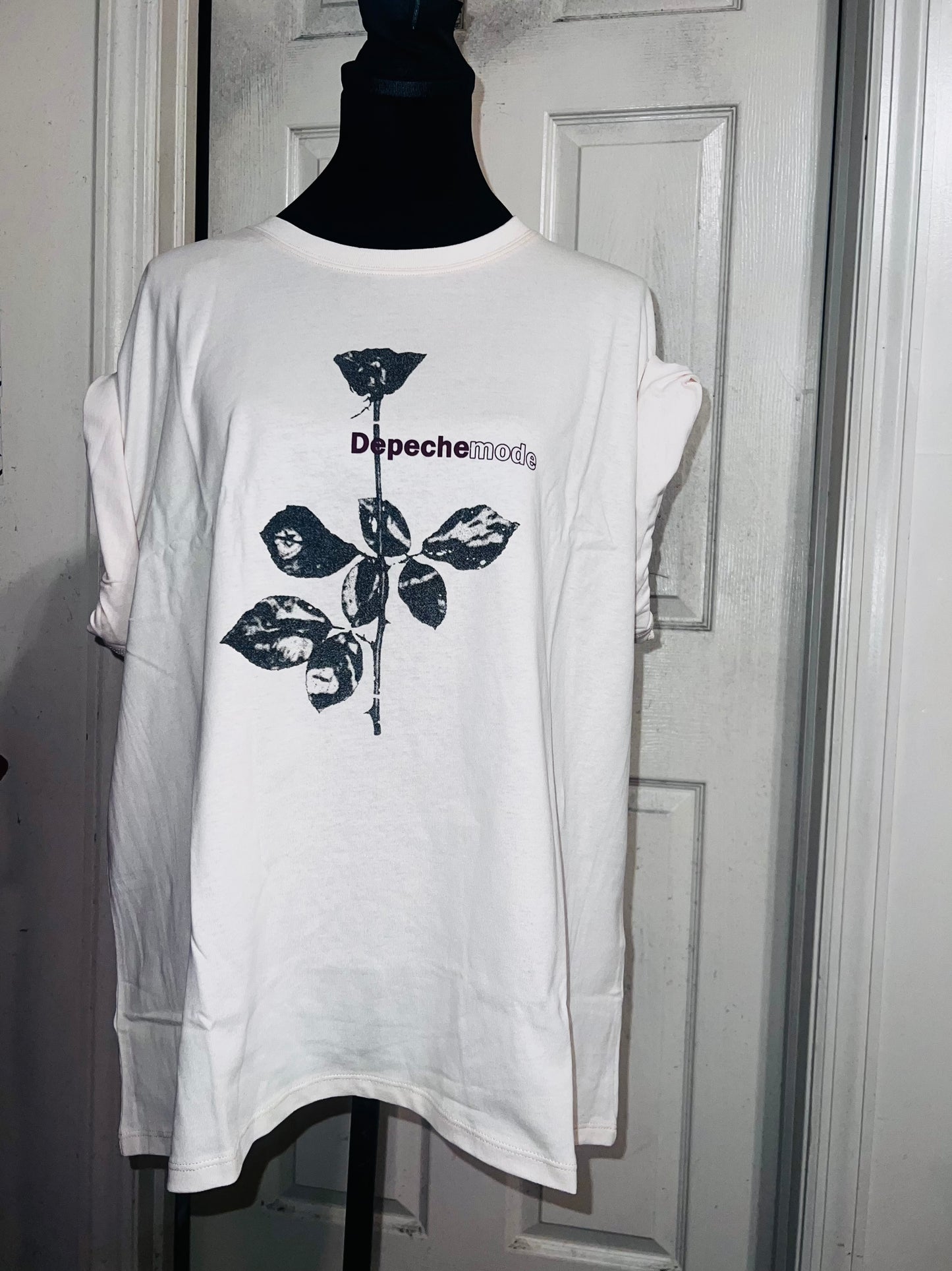 Depeche Mode Oversized Distressed Tee