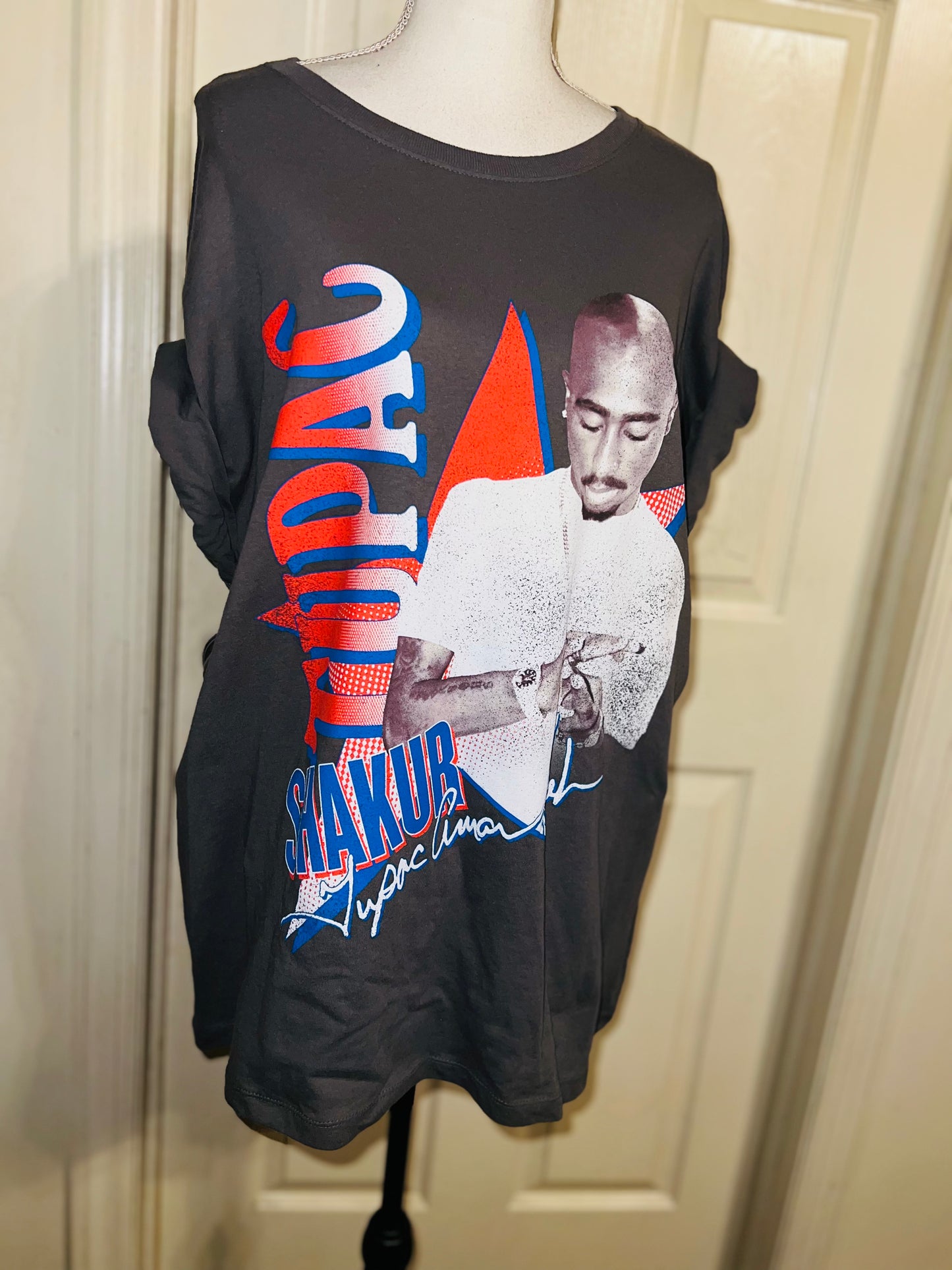 Tupac Distressed Tee