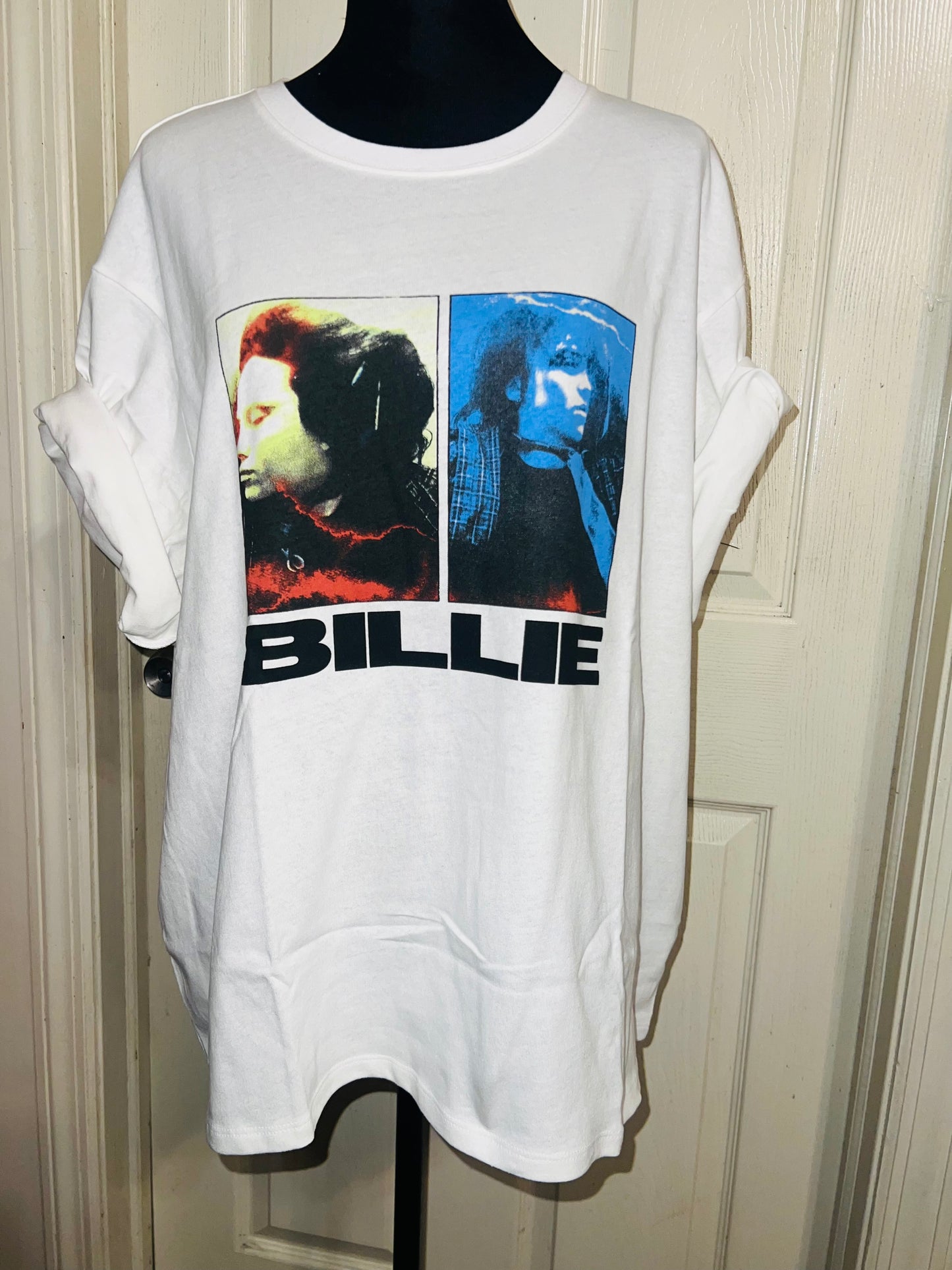 Billie Eilish Oversized Distressed Tee