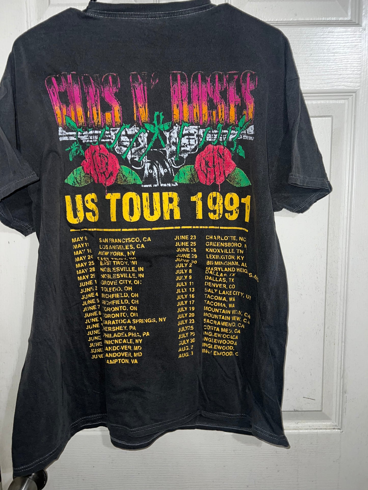 Guns n Roses Double Sided Oversized Tee/Dress