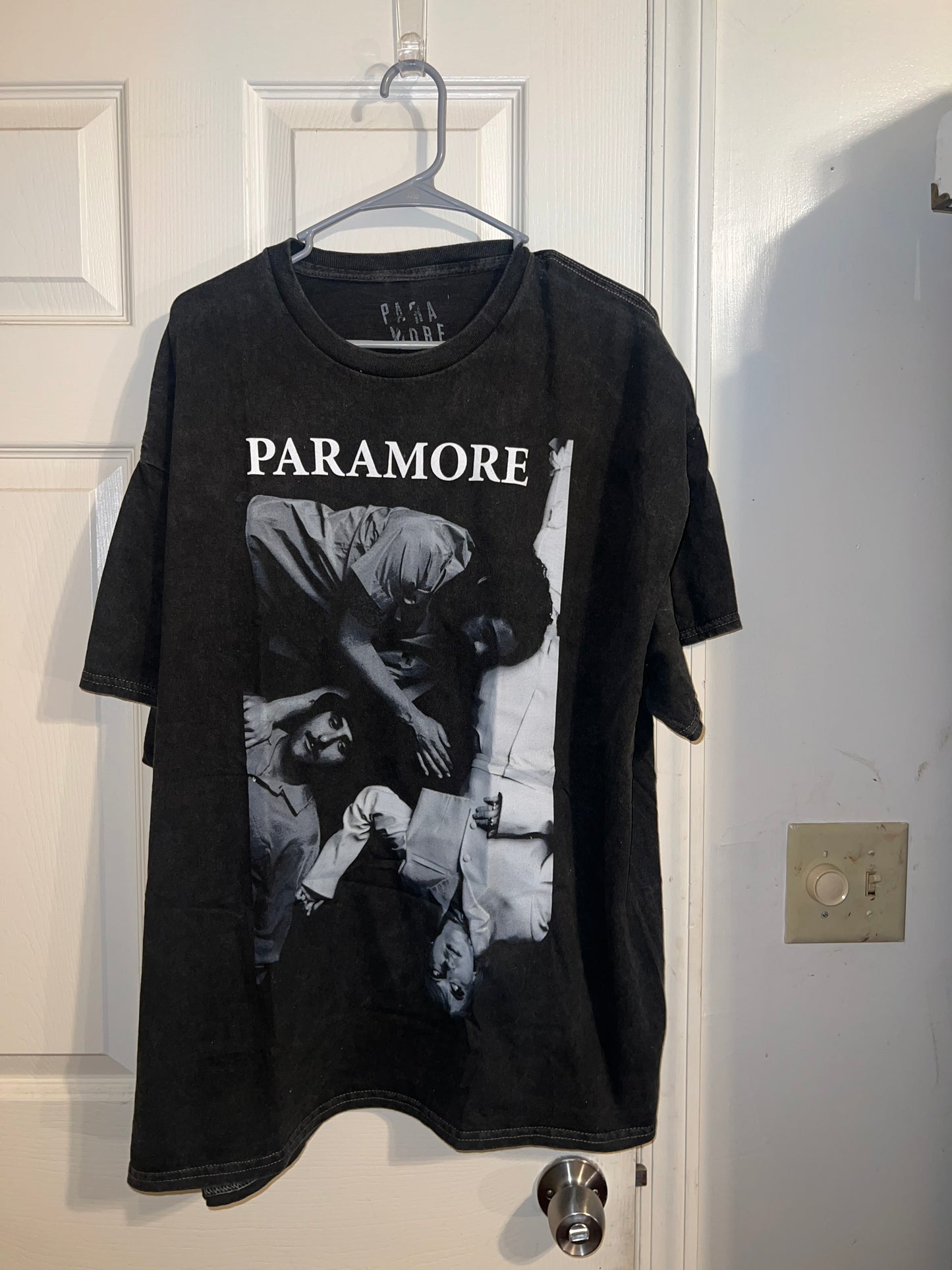 Paramore Oversized Distressed Tee