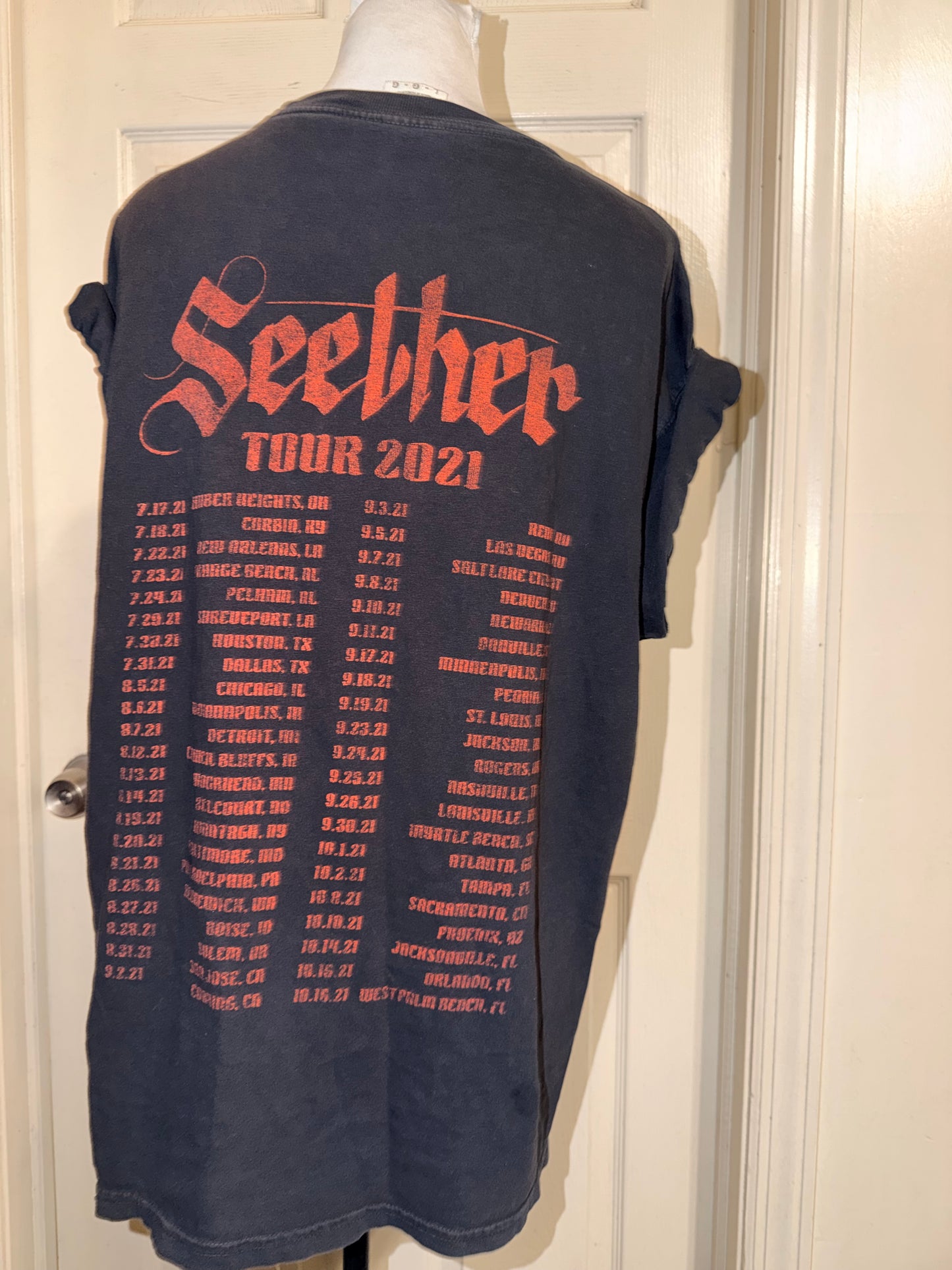 Seether Double Sided Tee