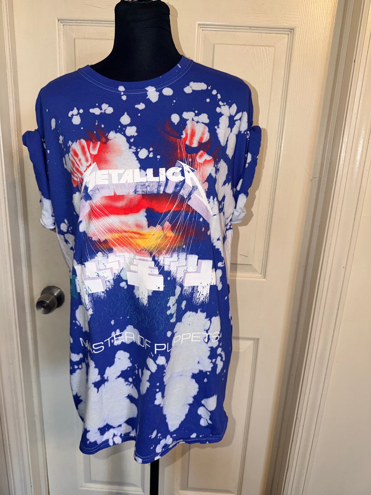 Metallica Oversized Distressed Tee