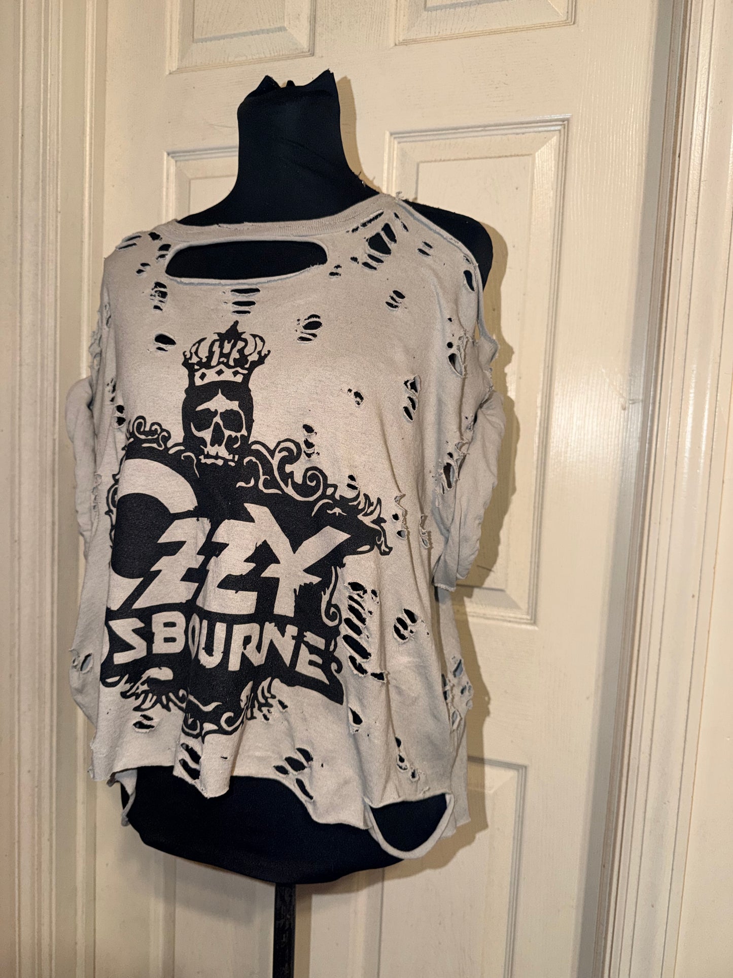 Ozzy Osbourne Oversized Distressed Tee (As Is)