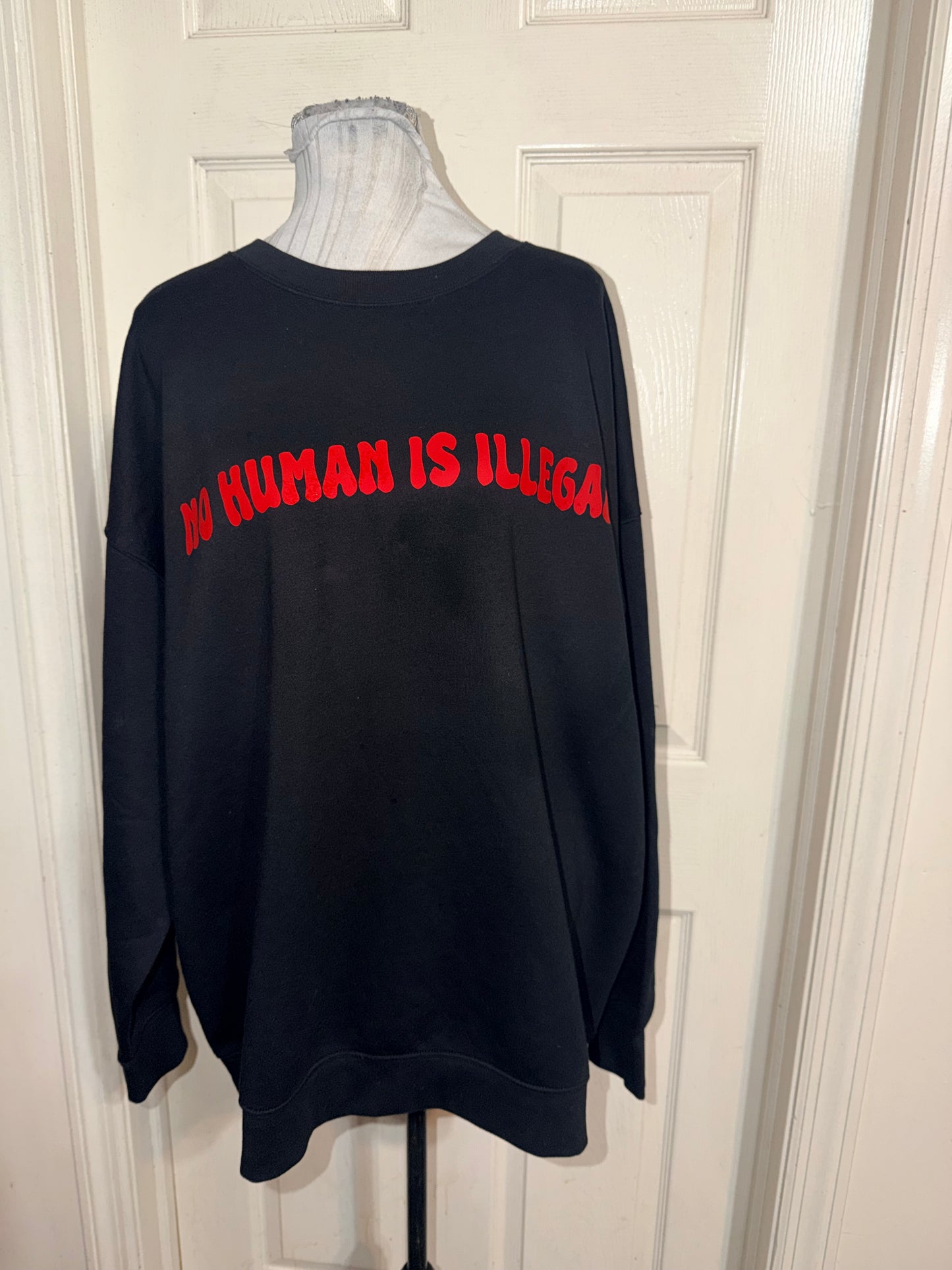 Abolish ICE Double Sided Oversized Tee or Sweatshirt