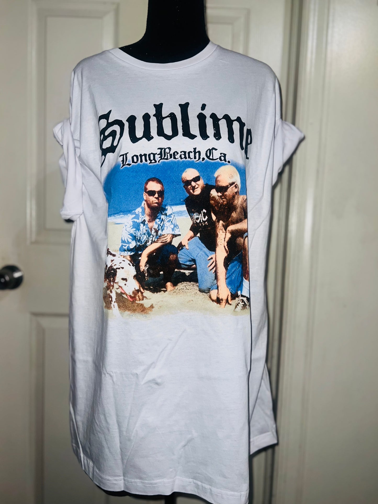 Sublime Oversized Distressed Tee