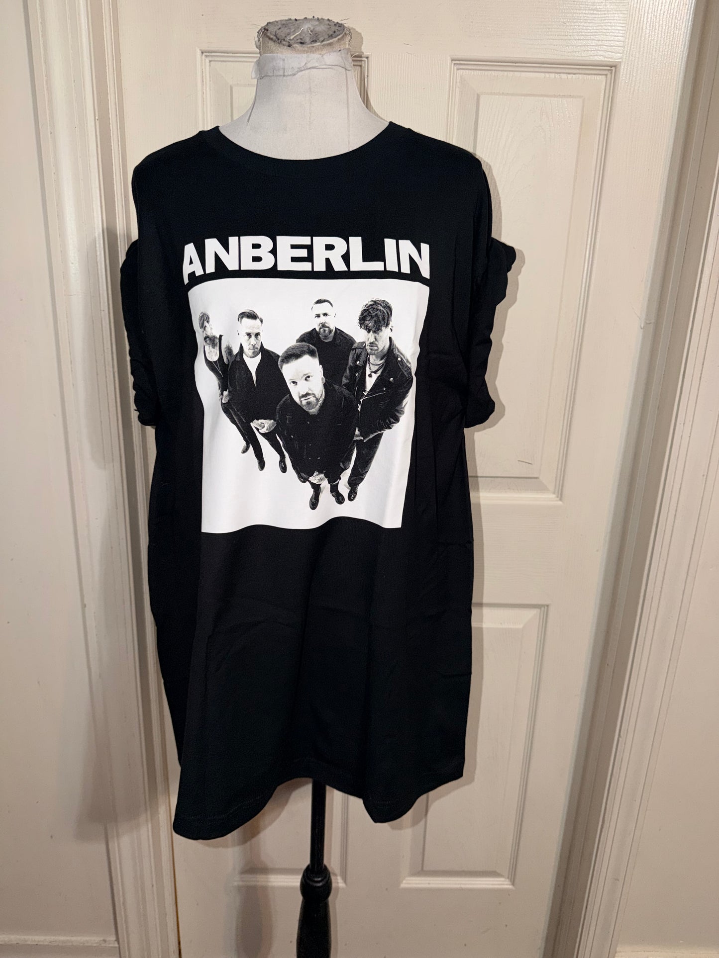 Anberlin Oversized Distressed Tee