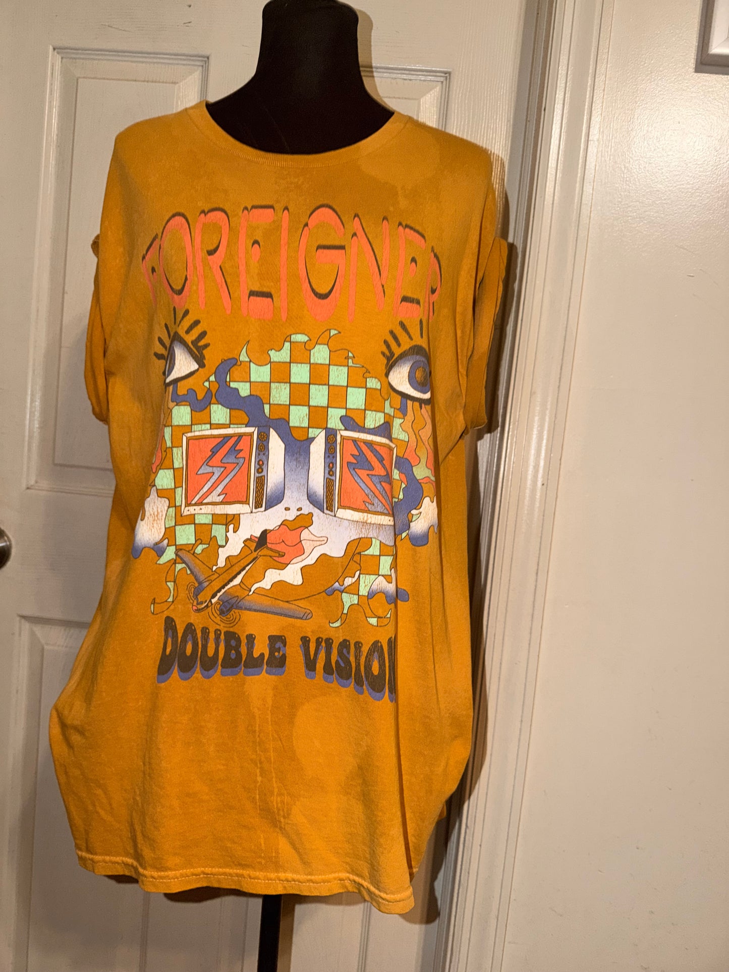 Foreigner Sun-bleached Oversized Tee