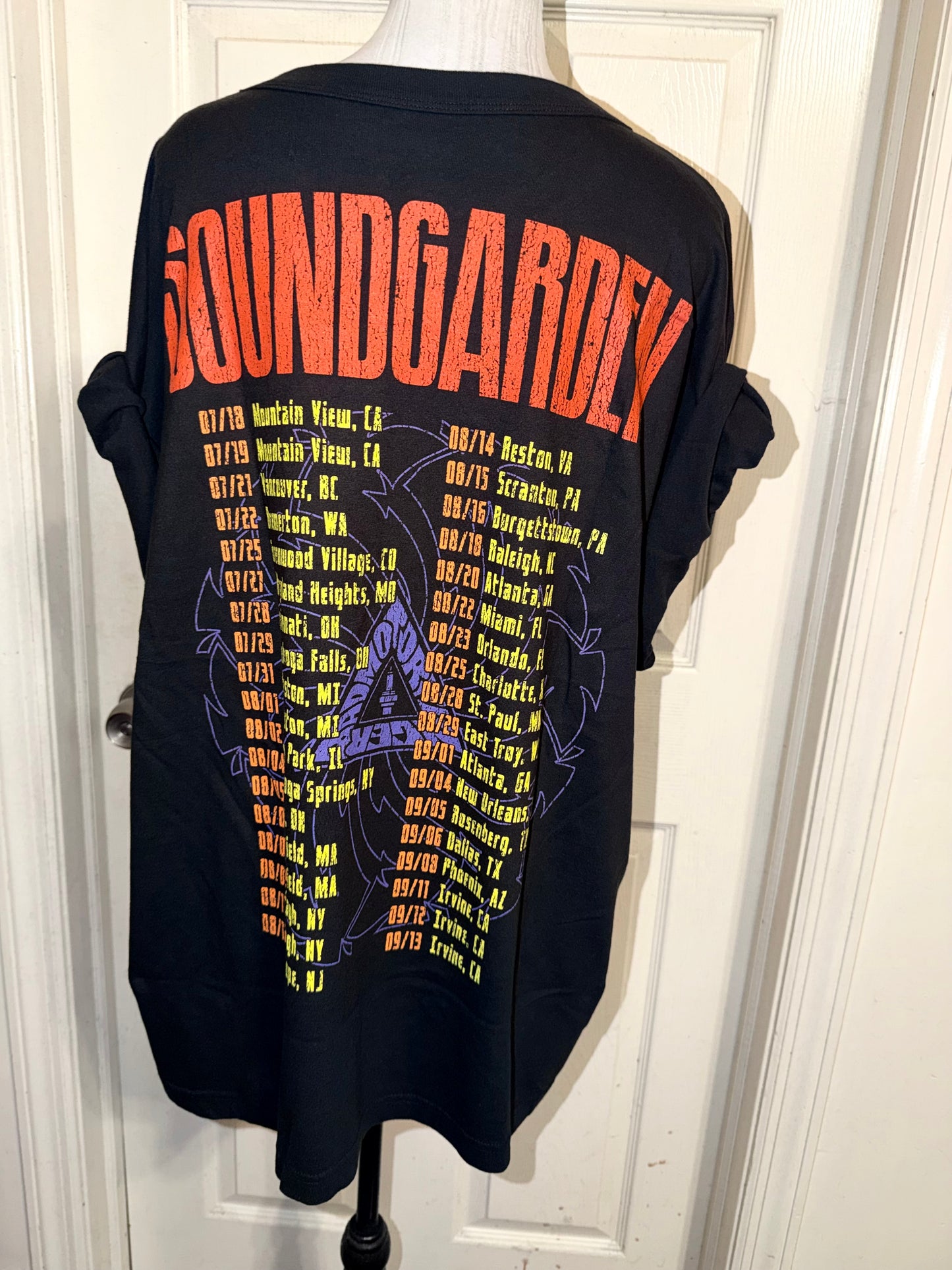 Soundgarden Double Sided Oversized Tee