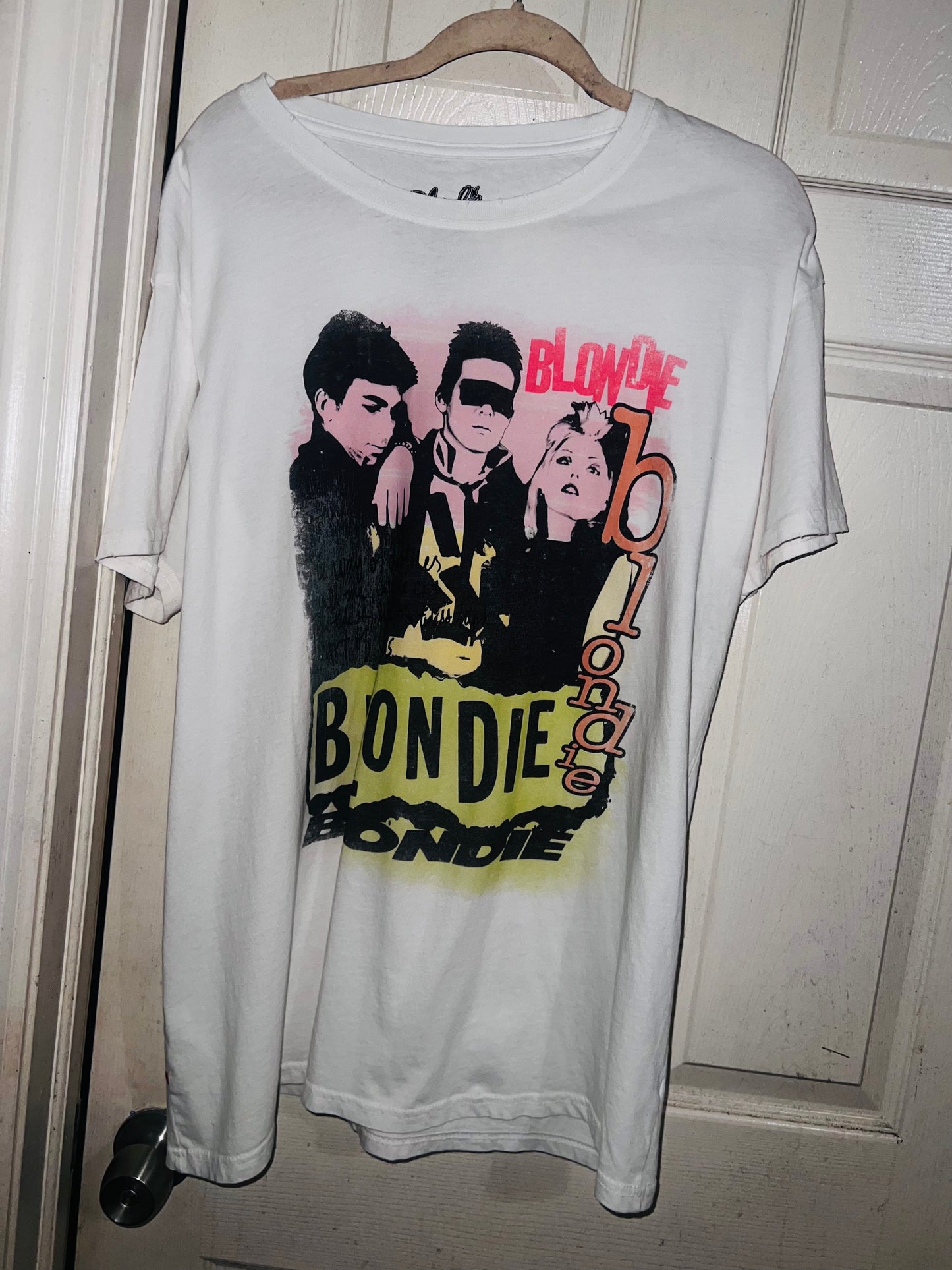 Blondie Oversized Distressed Tee