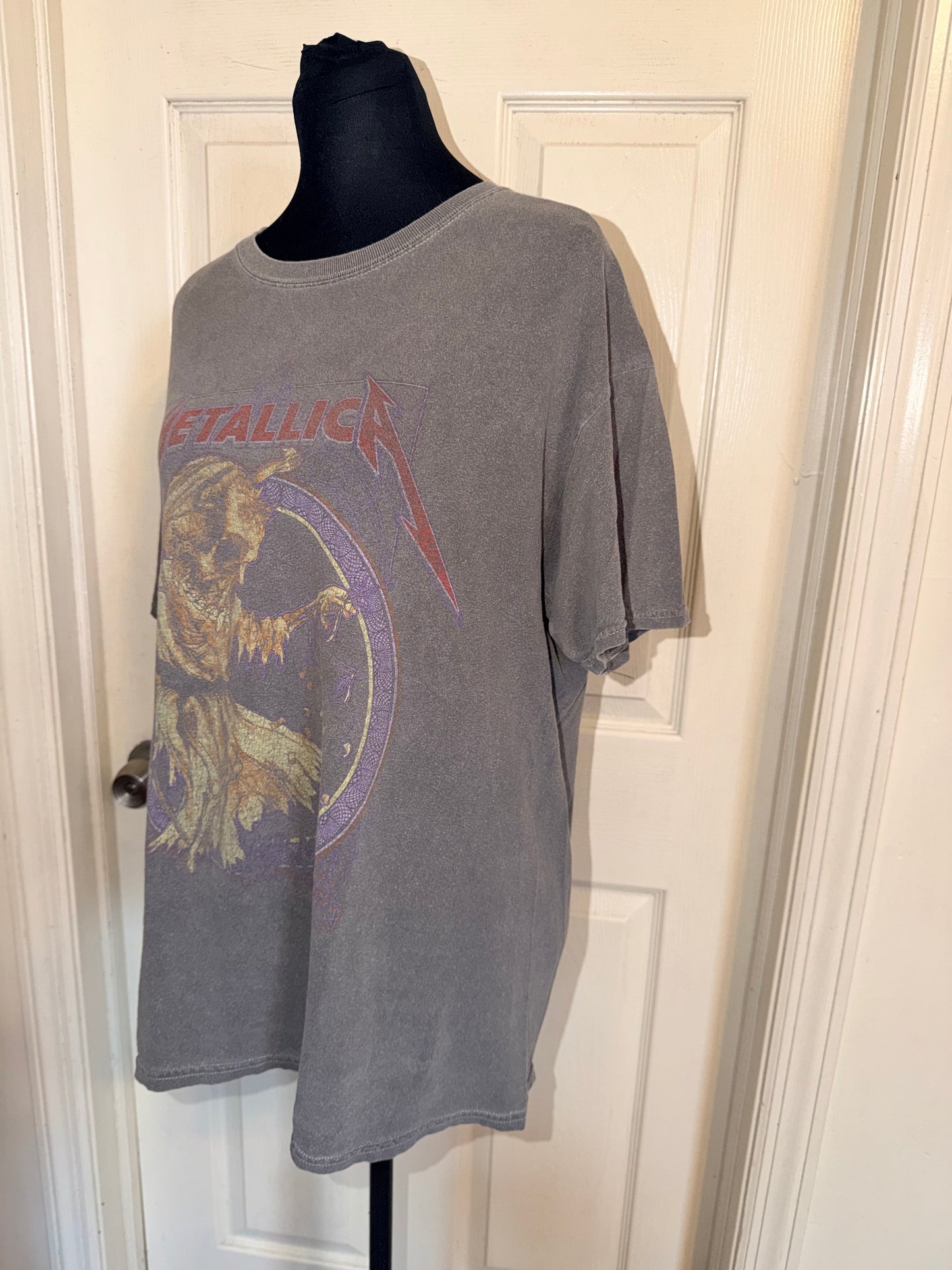 Metallica Oversized Distressed Tee