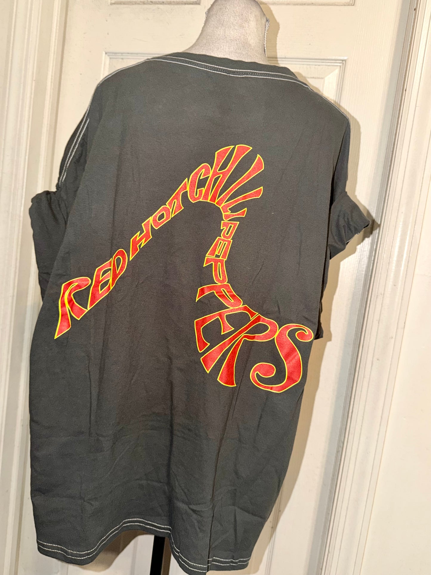 Red Hot Chili Peppers Oversized Distressed Tee