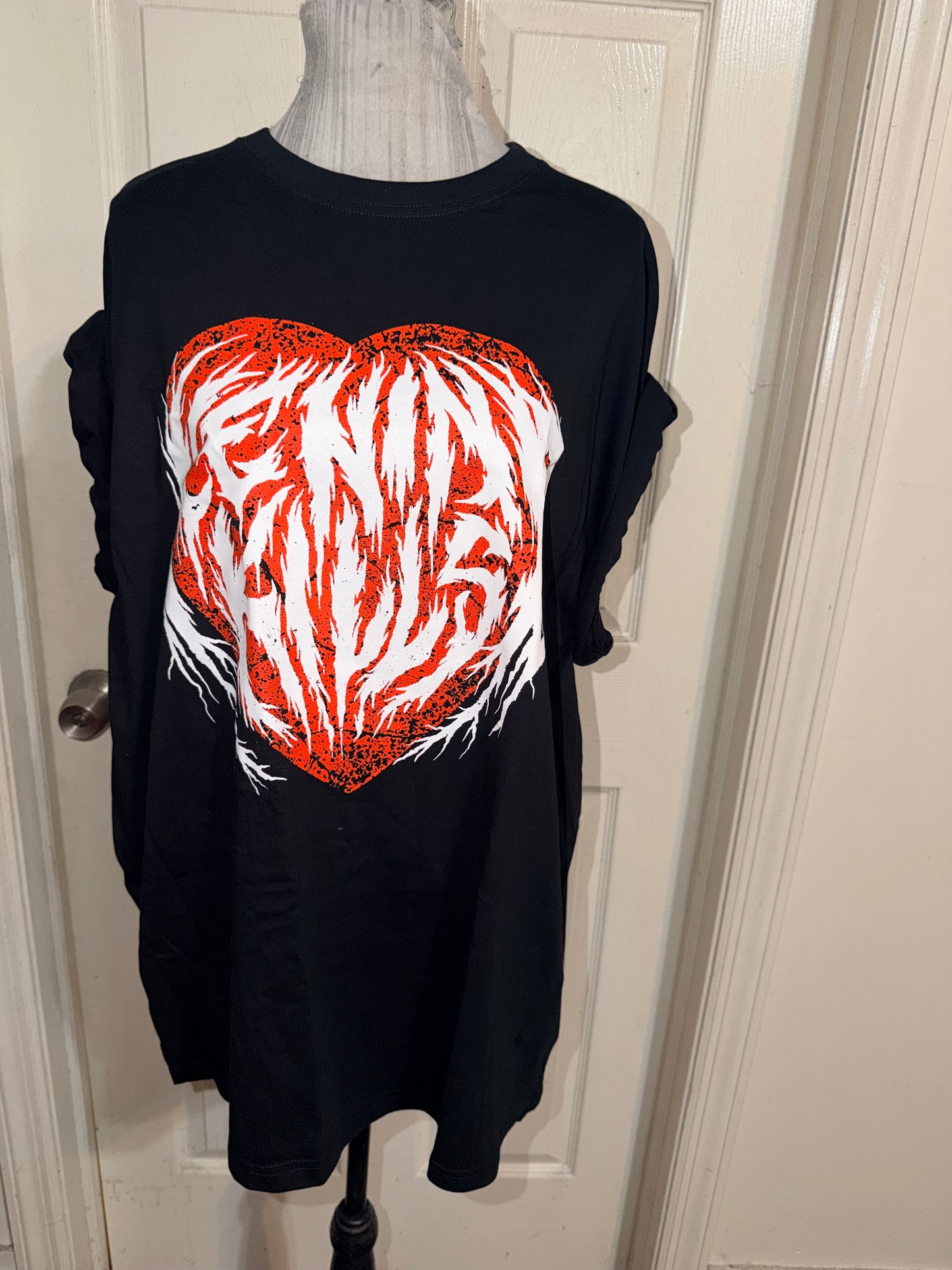 Ice Nine Kills Oversized Distressed Tee