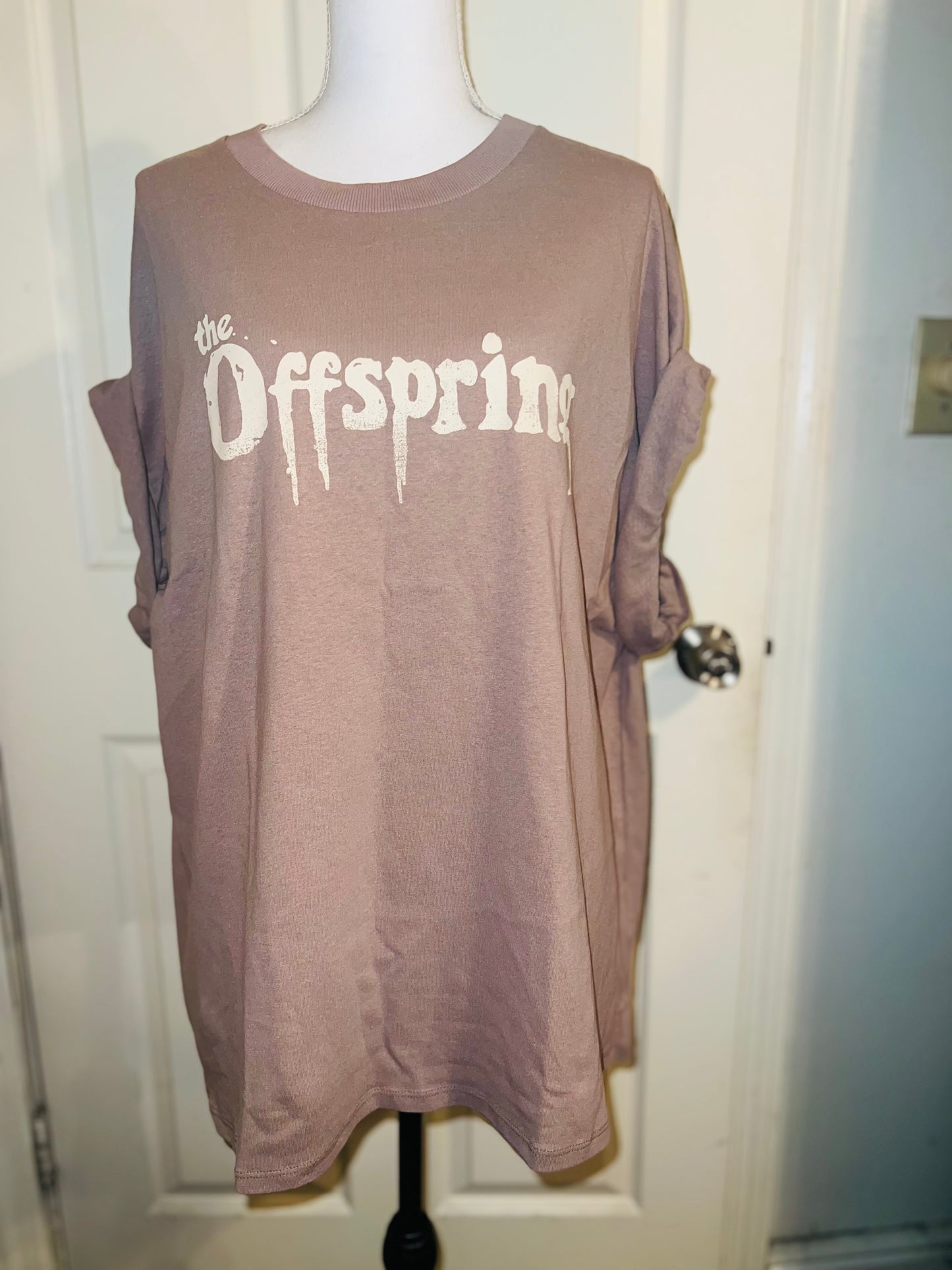 The Offspring Double Sided Oversized Distressed Tee