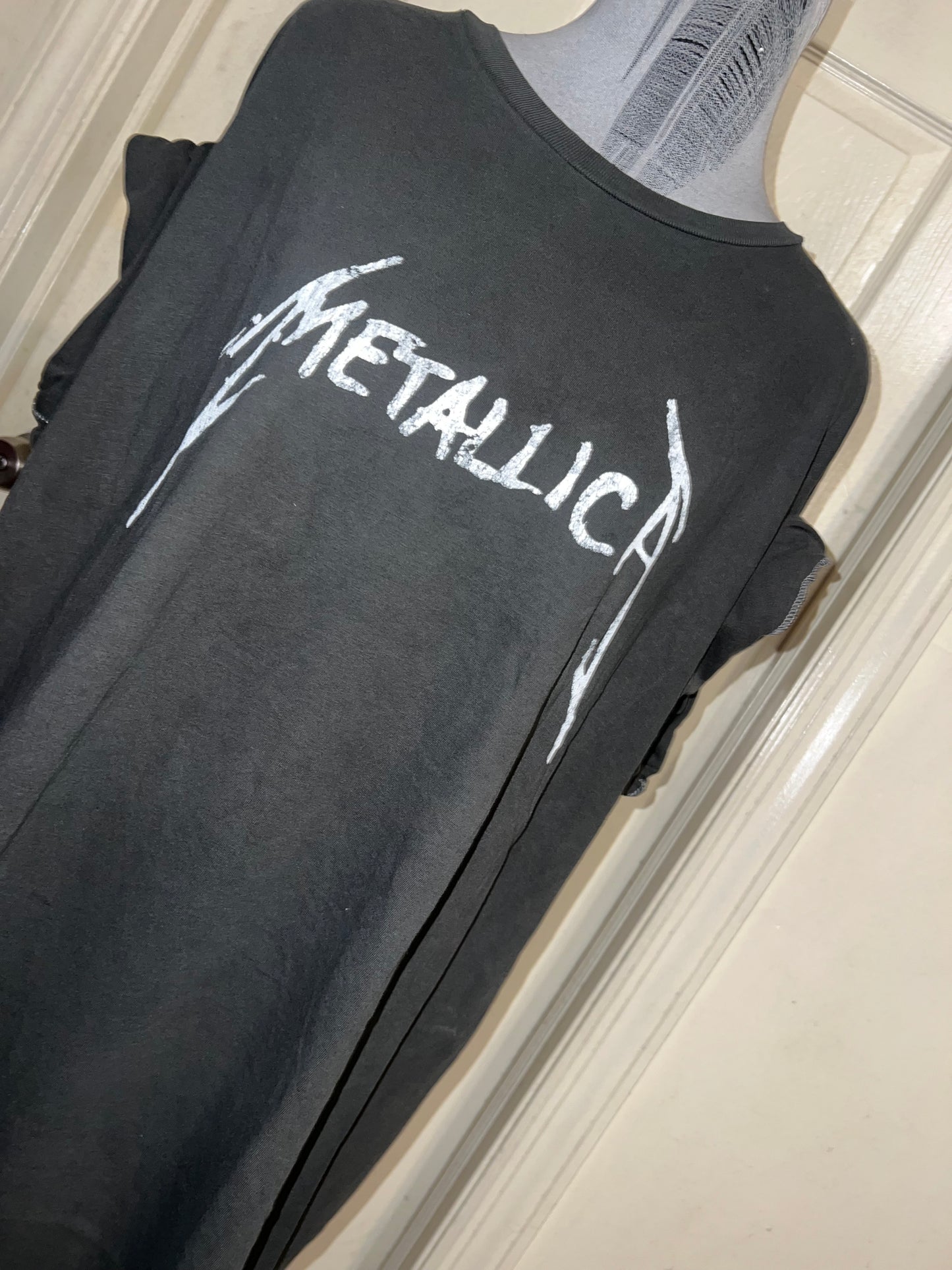 Metallica Double Sided Oversized Distressed Tee