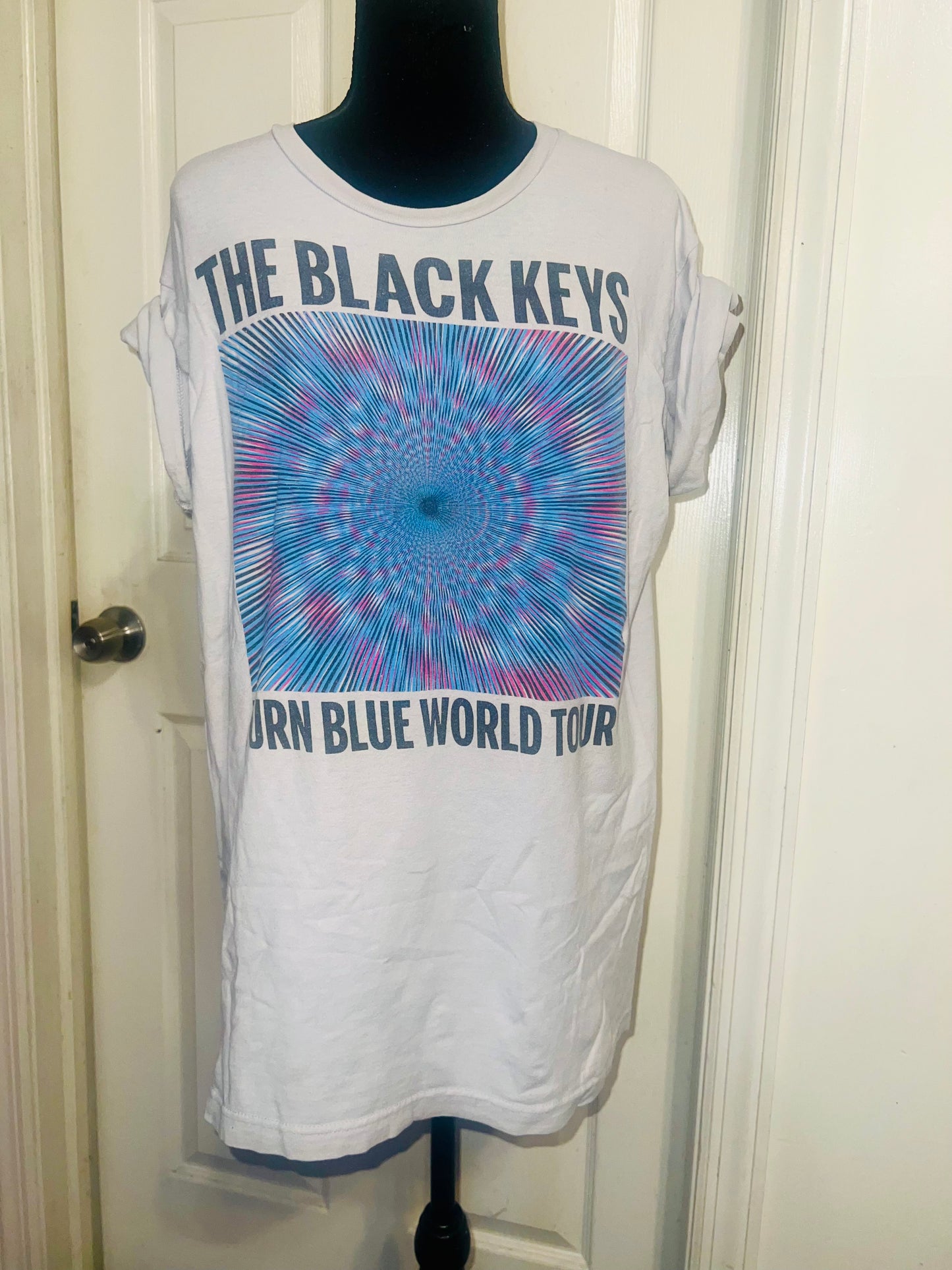 The Black Keys Tour Double Sided Oversized Tee