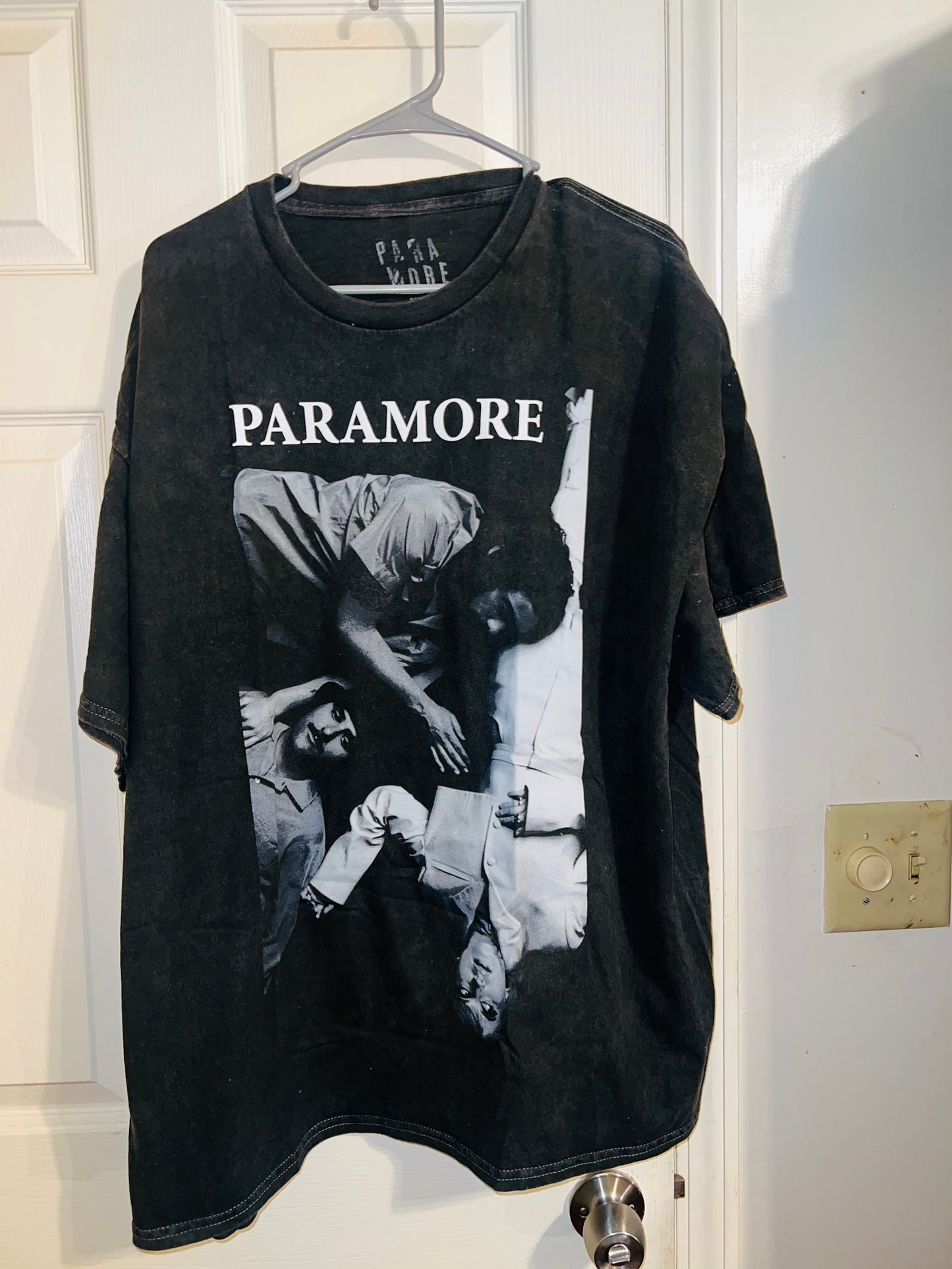 Paramore Oversized Distressed Tee