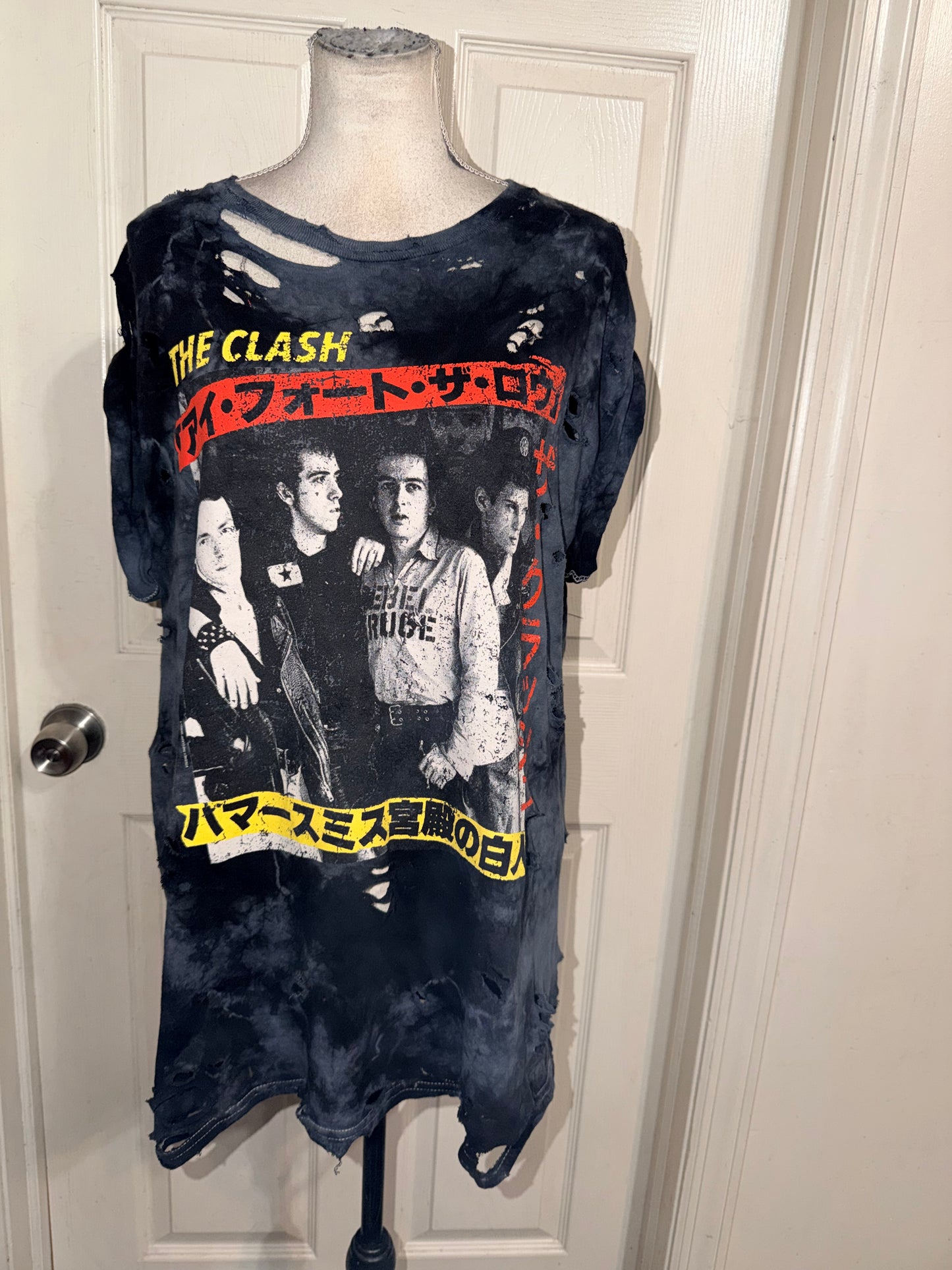 The Clash Distressed Tee