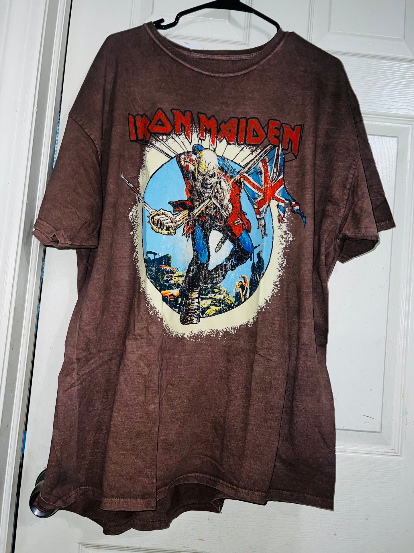 Iron Maiden Oversized Distressed Tee