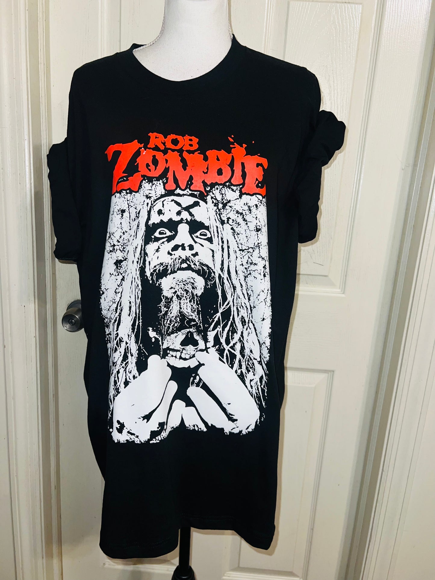 Rob Zombie Oversized Distressed Tee