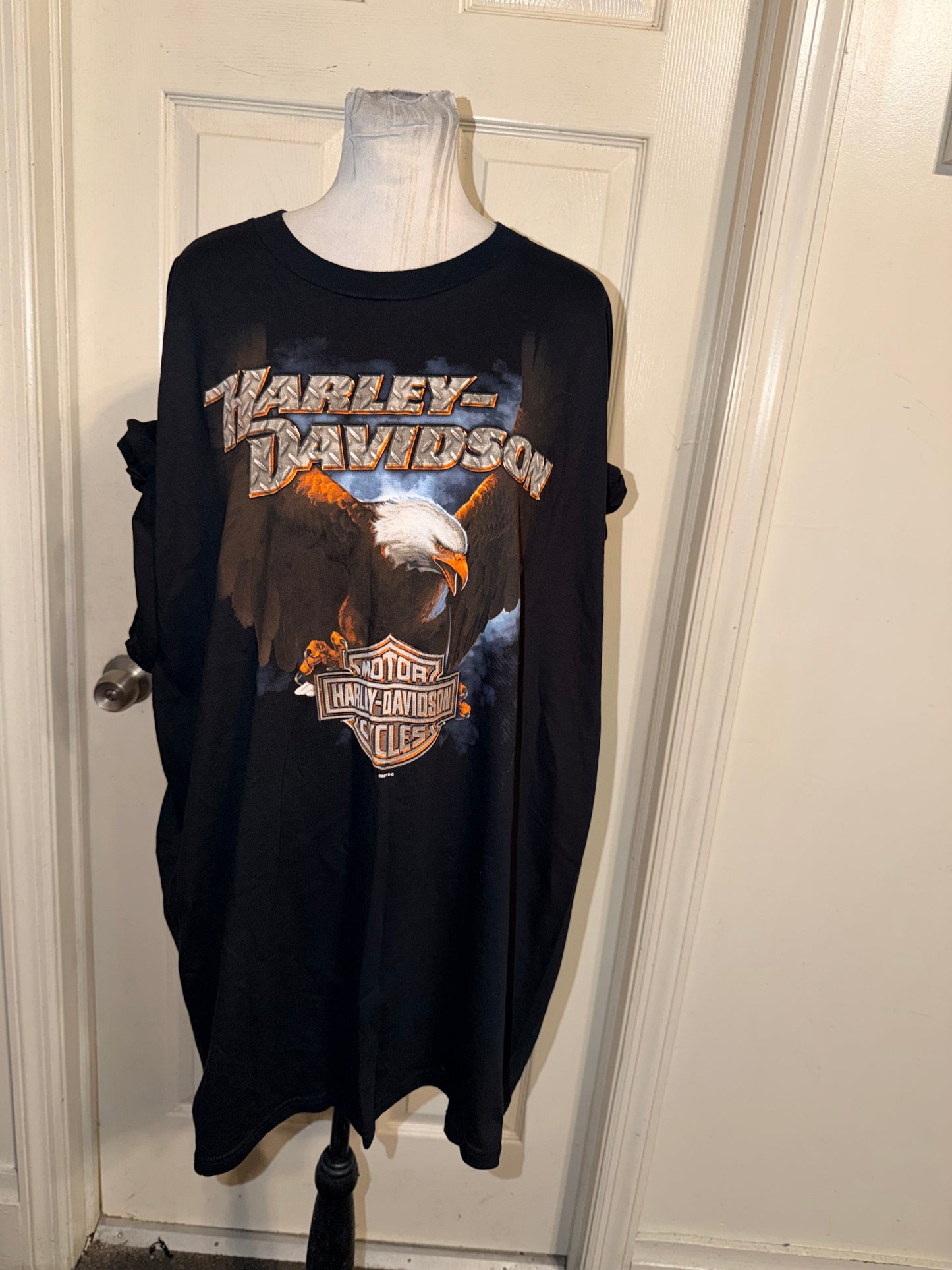 Harley Davidson Vintage Double Sided Oversized Tee