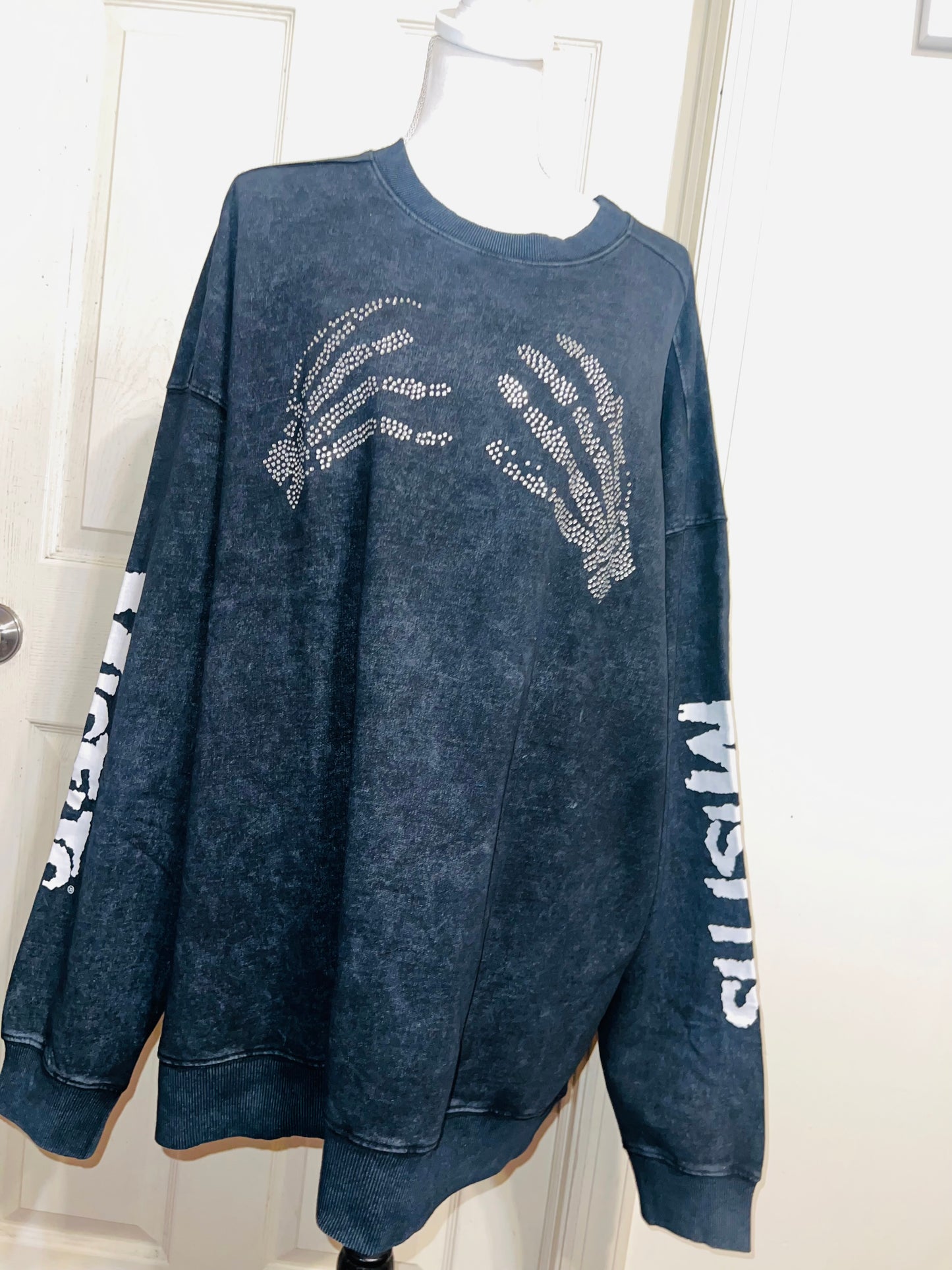 Misfits Oversized Distressed Sweatshirt