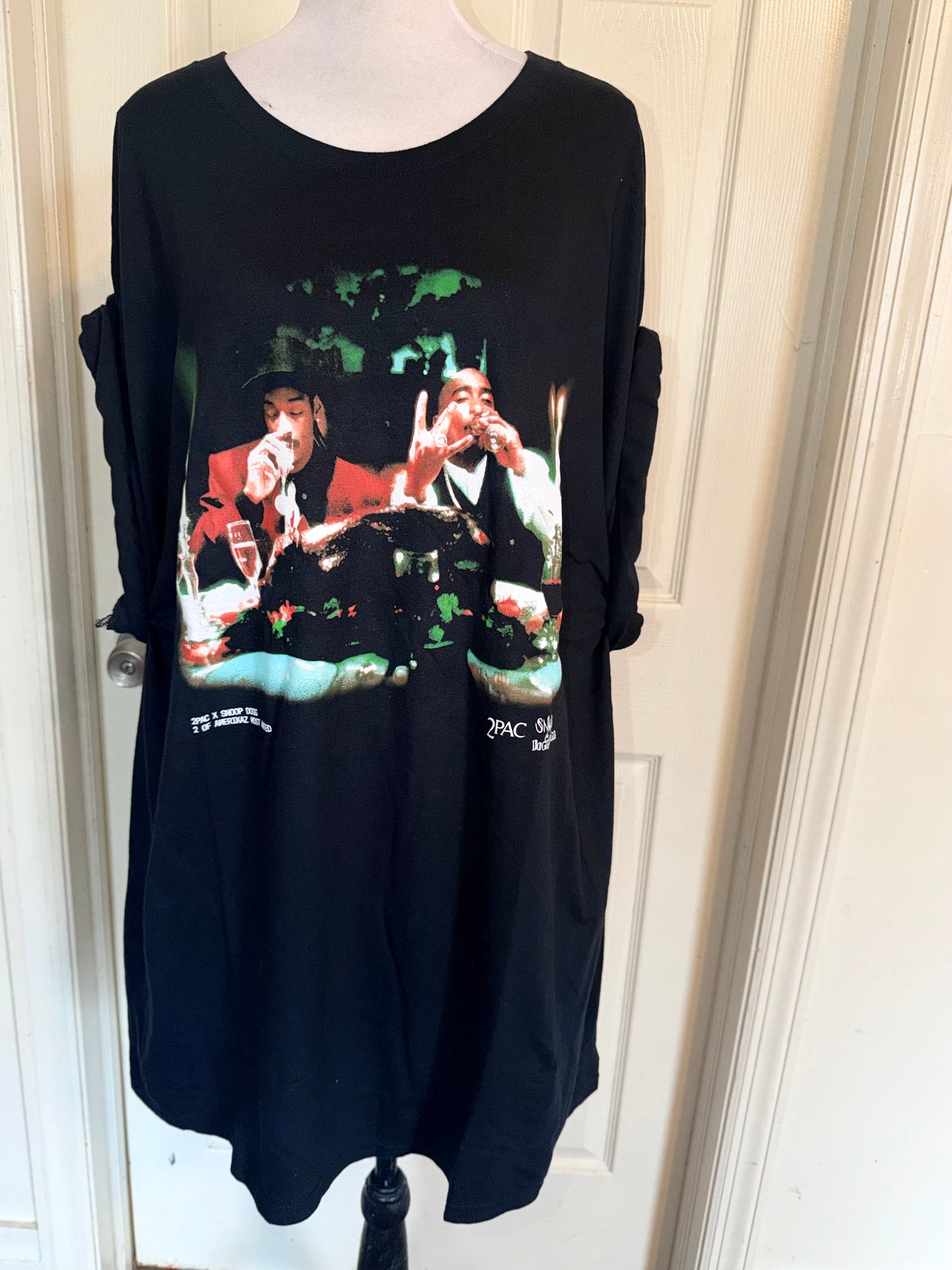Tupac & Snoop Dogg Oversized Tee