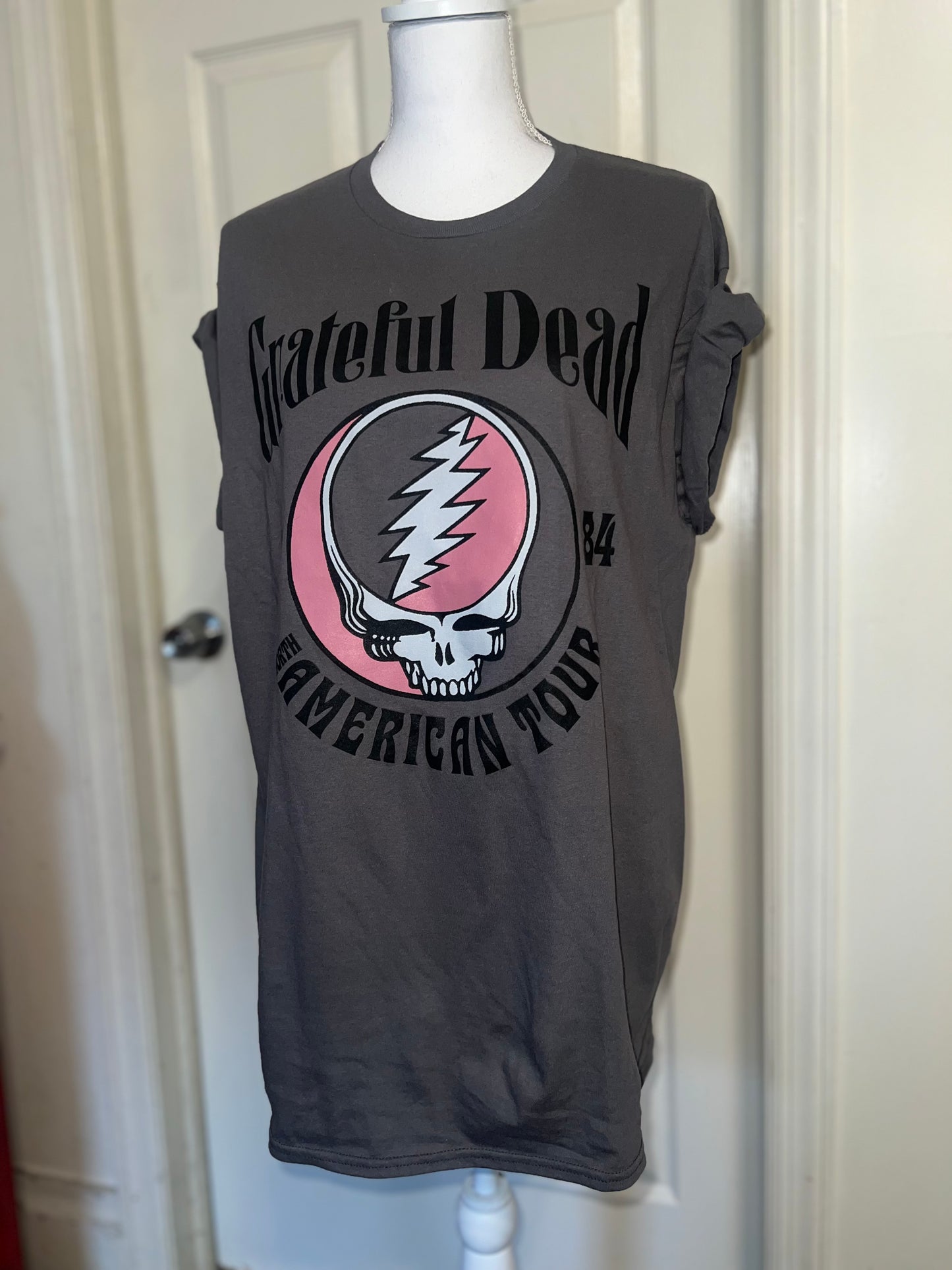 Grateful Dead Oversized Distressed Tee