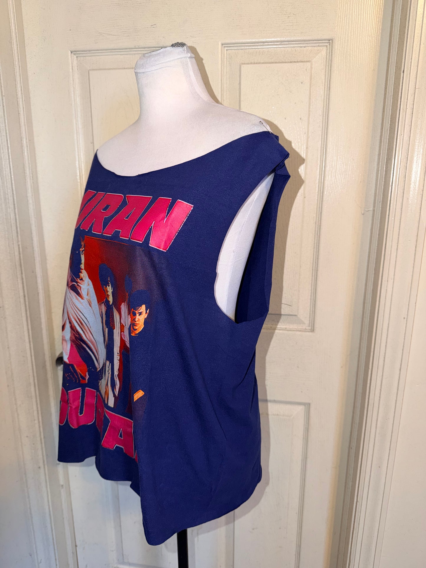 Duran Duran Oversized Distressed Tank