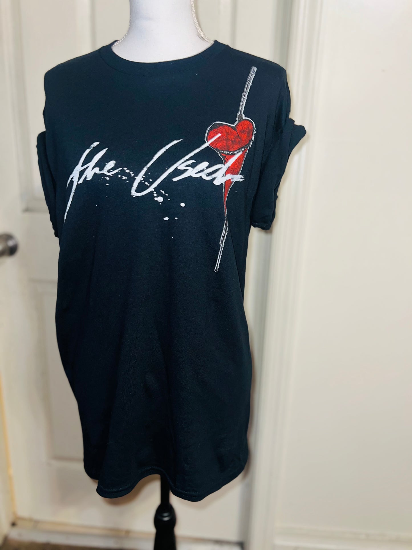 The Used Oversized Distressed Tee