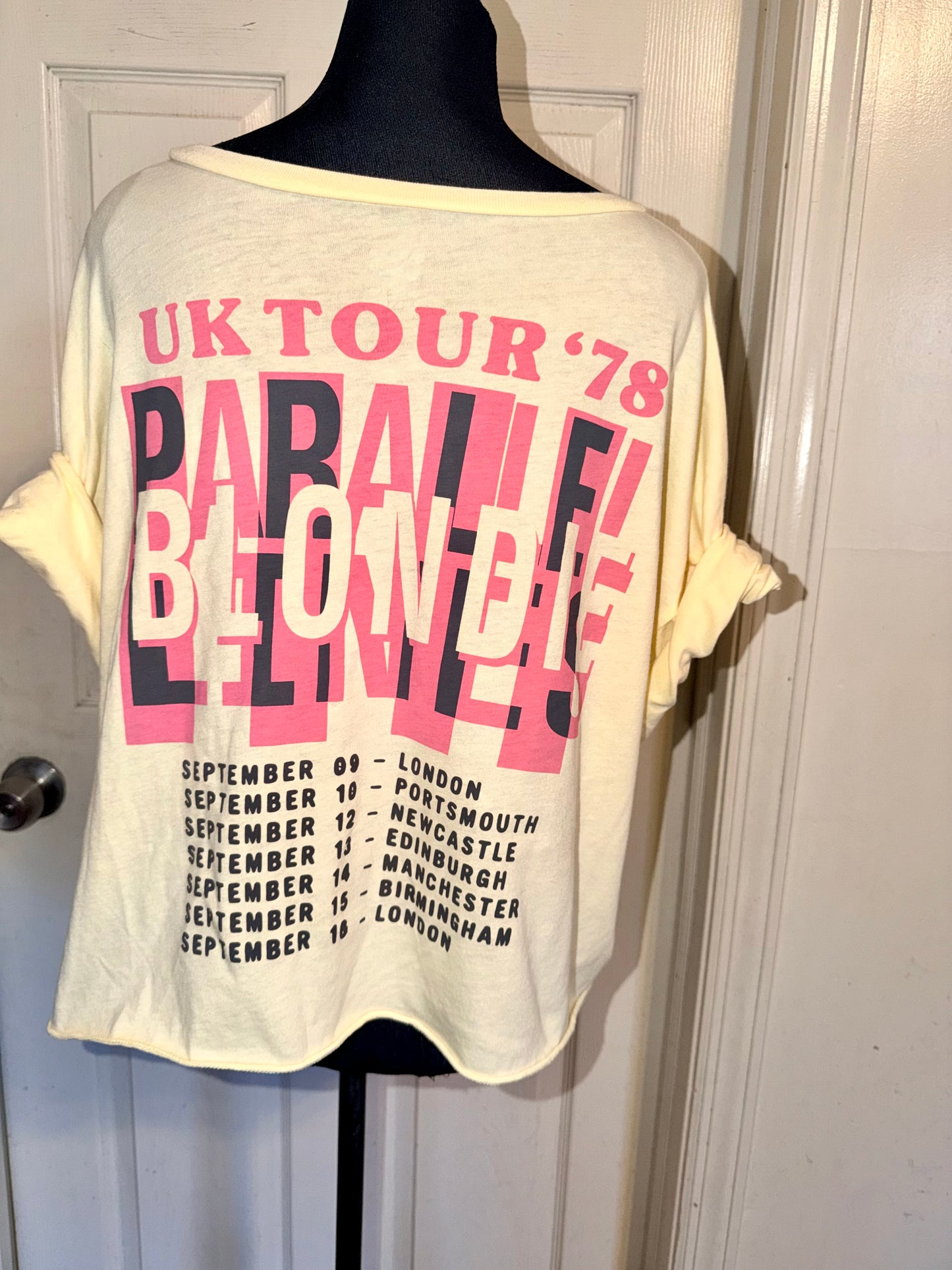 Blondie Double Sided Oversized Tee