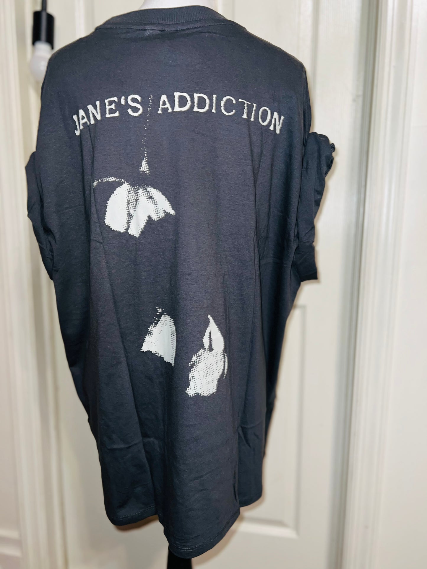 Jane’s Addiction Double Sided Oversized Distressed Tee