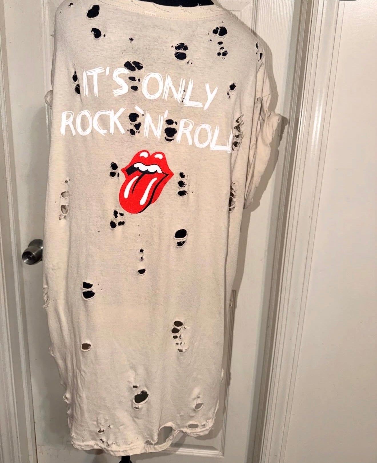The Rolling Stones Double Sided Distressed Tee