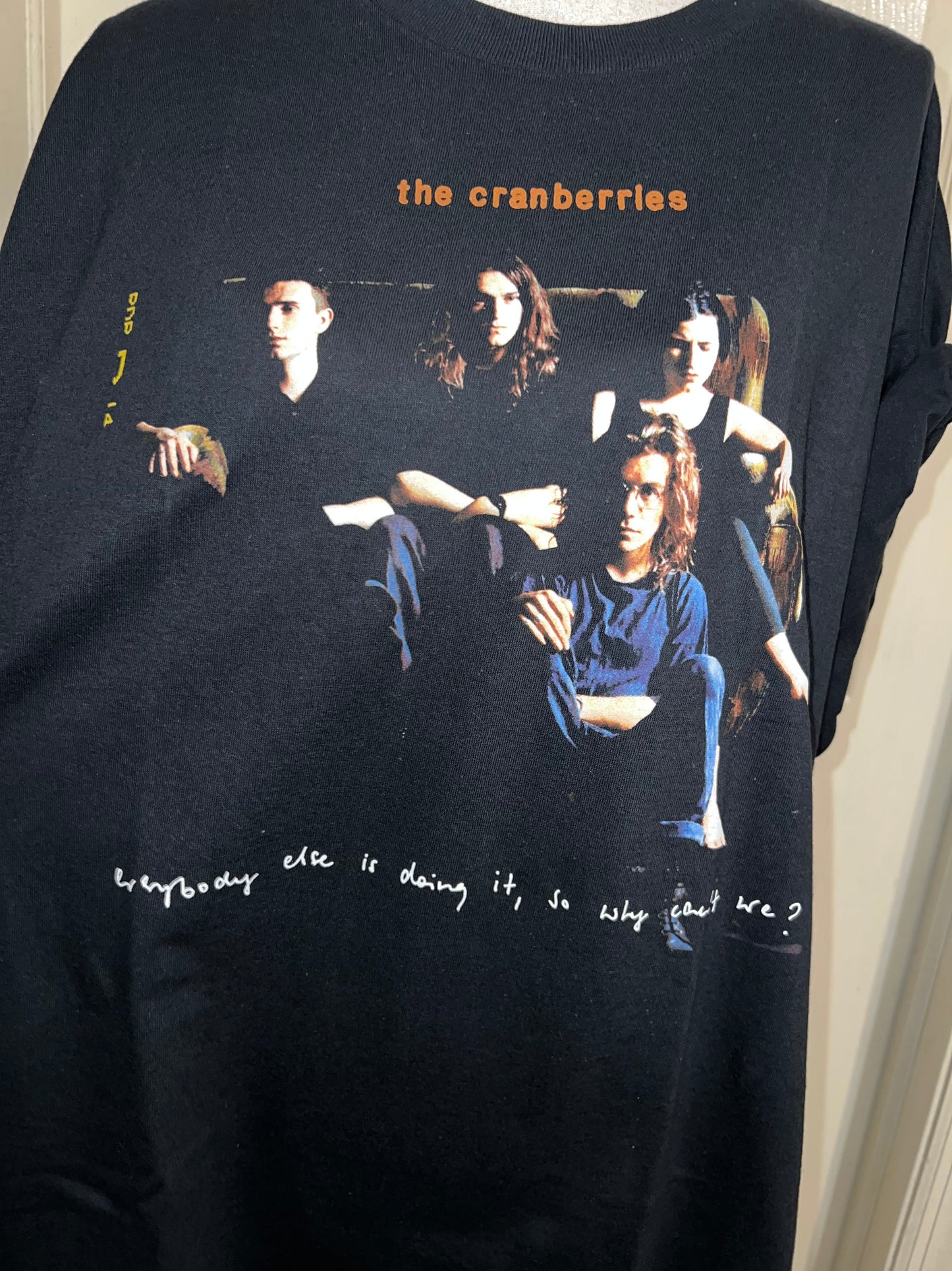 The Cranberries Oversized Distressed Tee