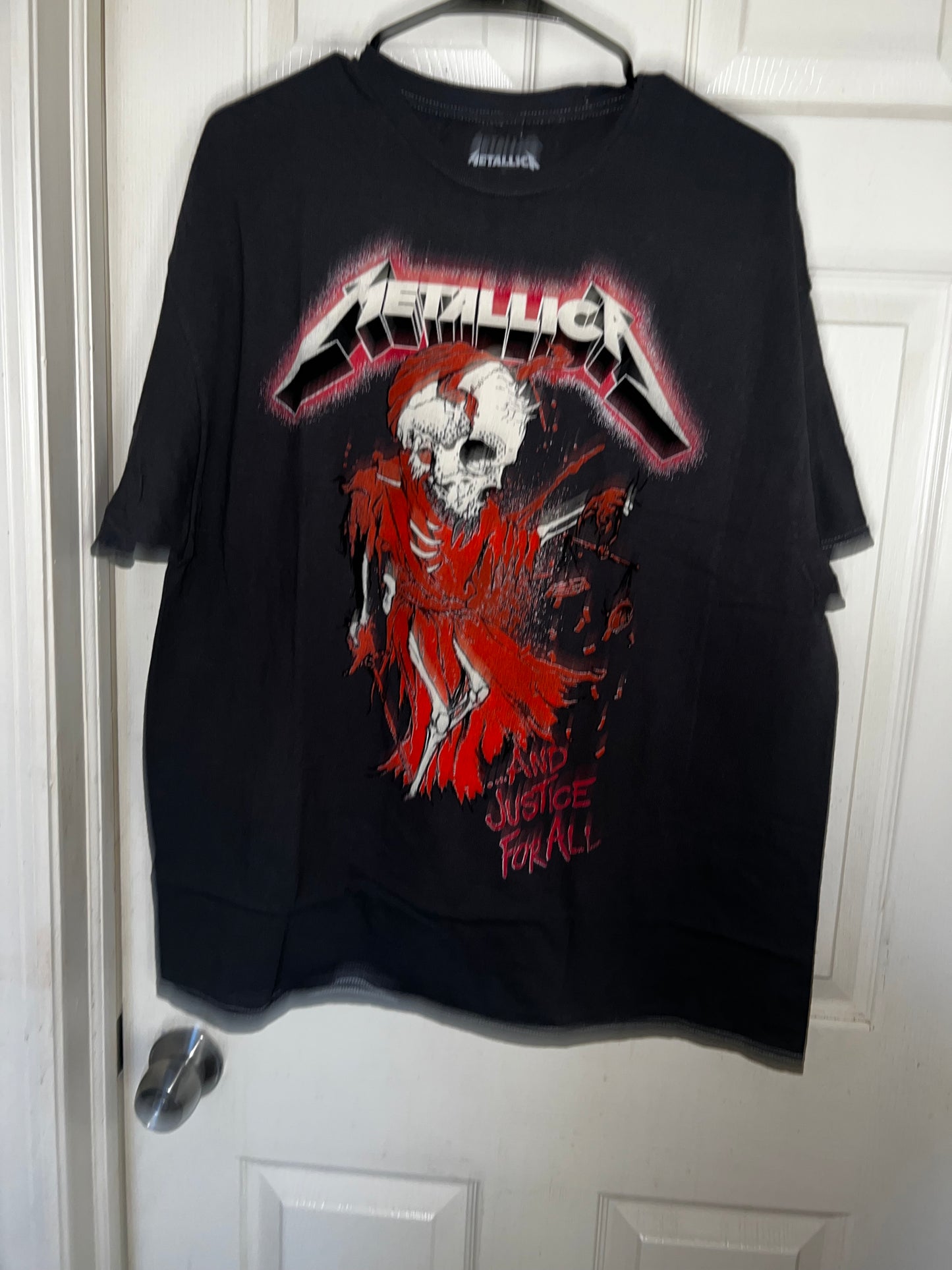 Metallica Justice for All Oversized Tee