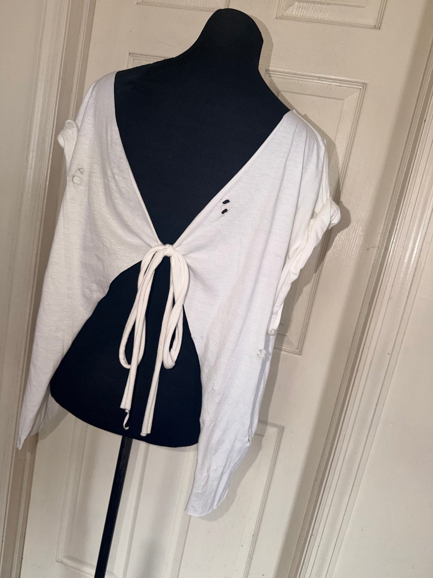The Rolling Stones Open Back Bow Tee (as is)