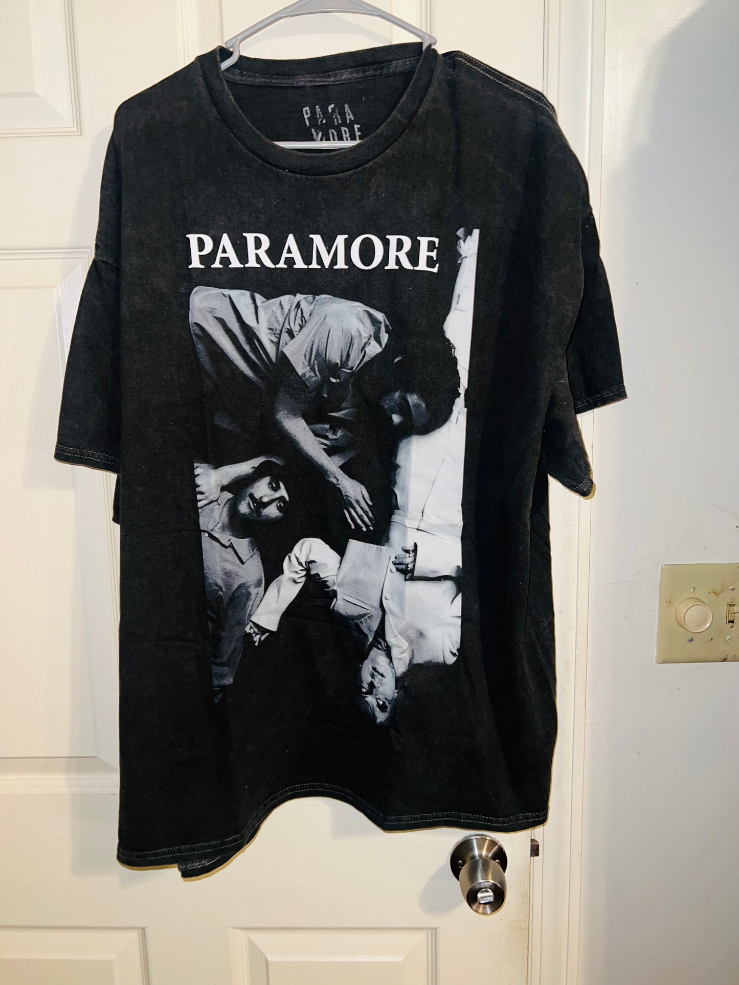 Paramore Oversized Distressed Tee