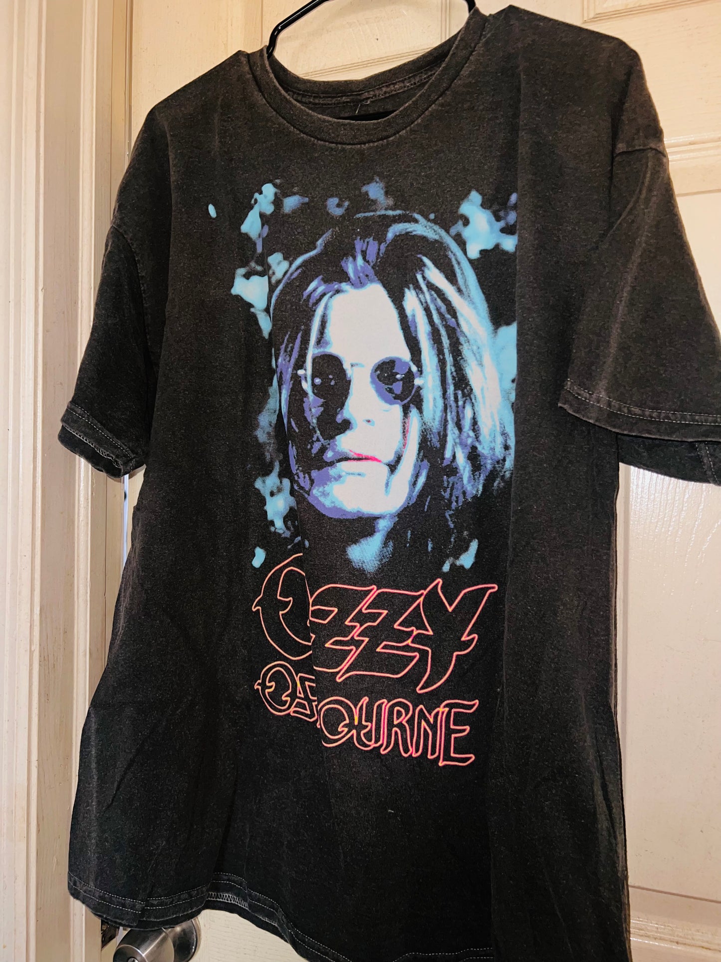 Ozzy Osbourne Oversized Distressed Tee