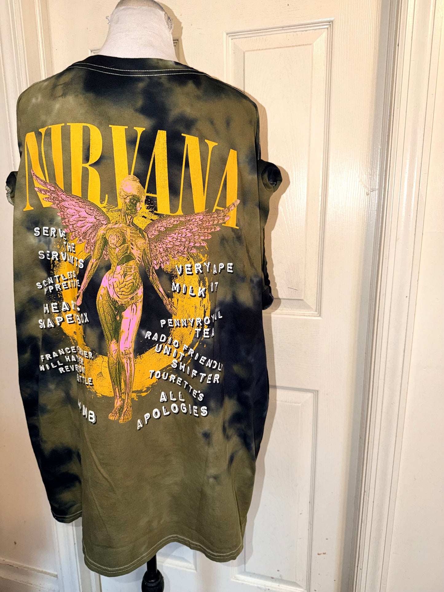 Nirvana Double Sided Oversized Tee