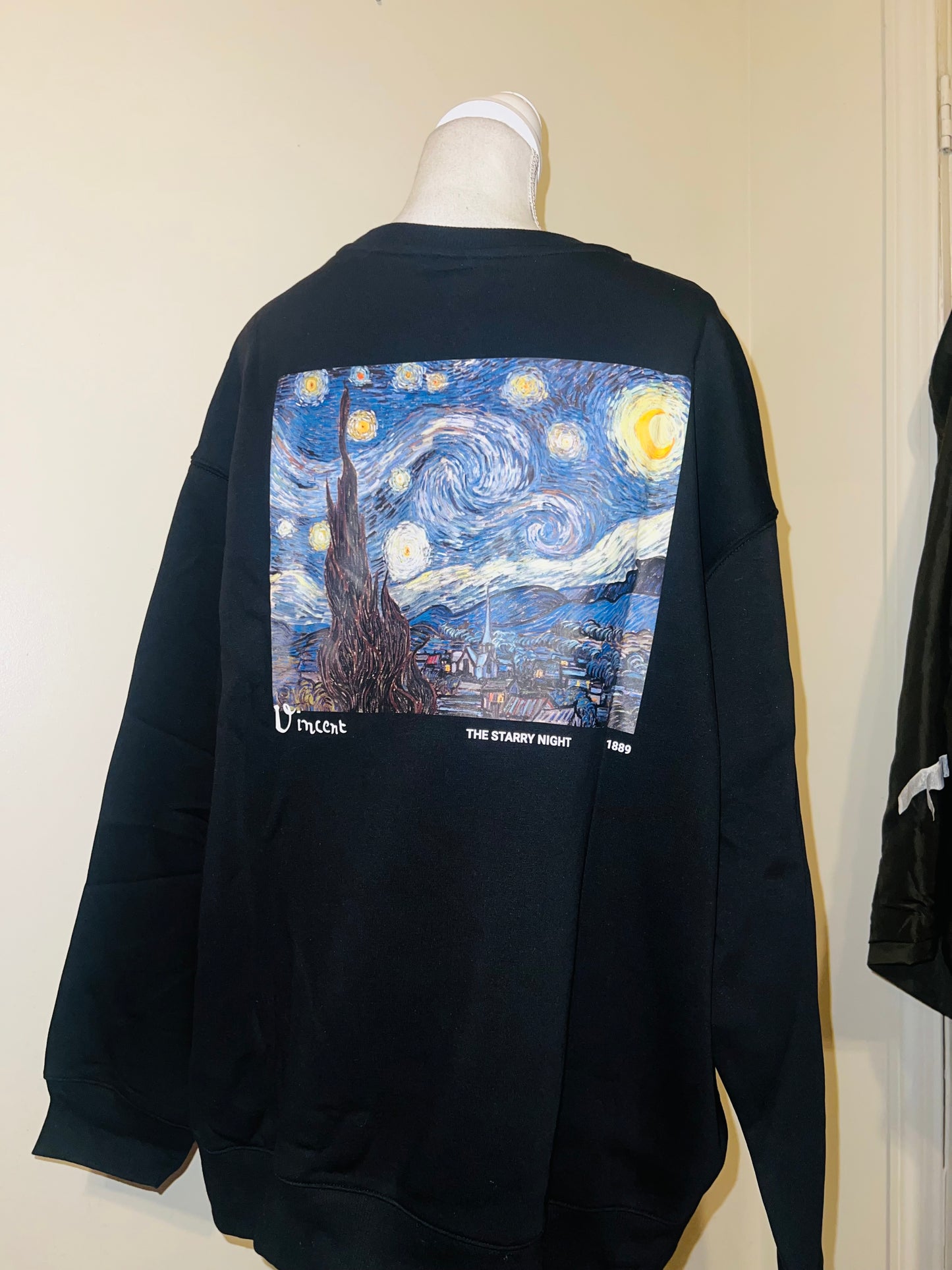 Vincent Van Gogh Double Sided Oversized Distressed Tee