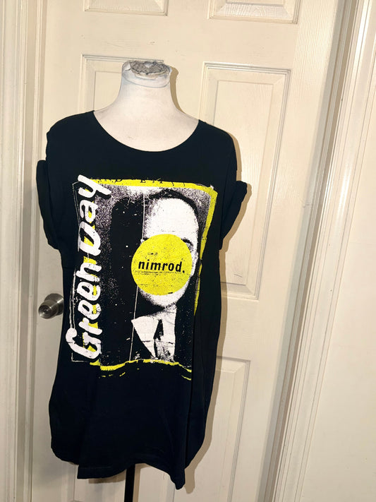 Green Day Double Sided Tee