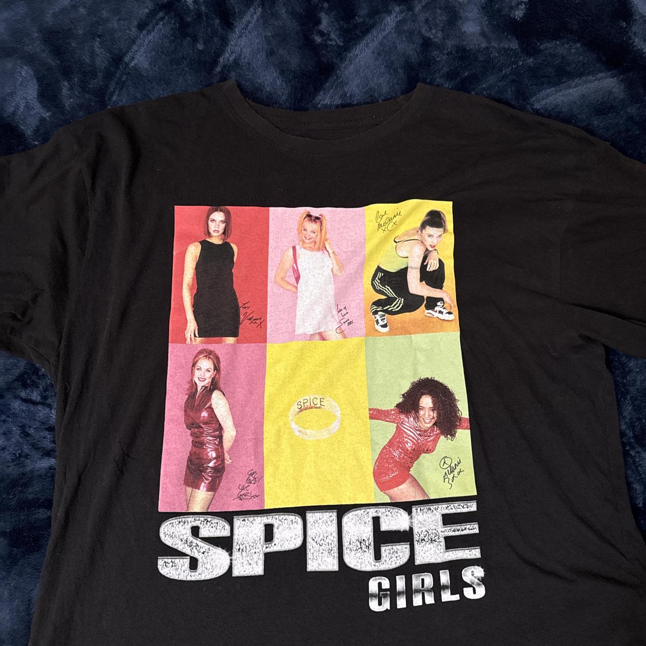 Spice Girls Oversized Distressed Tee