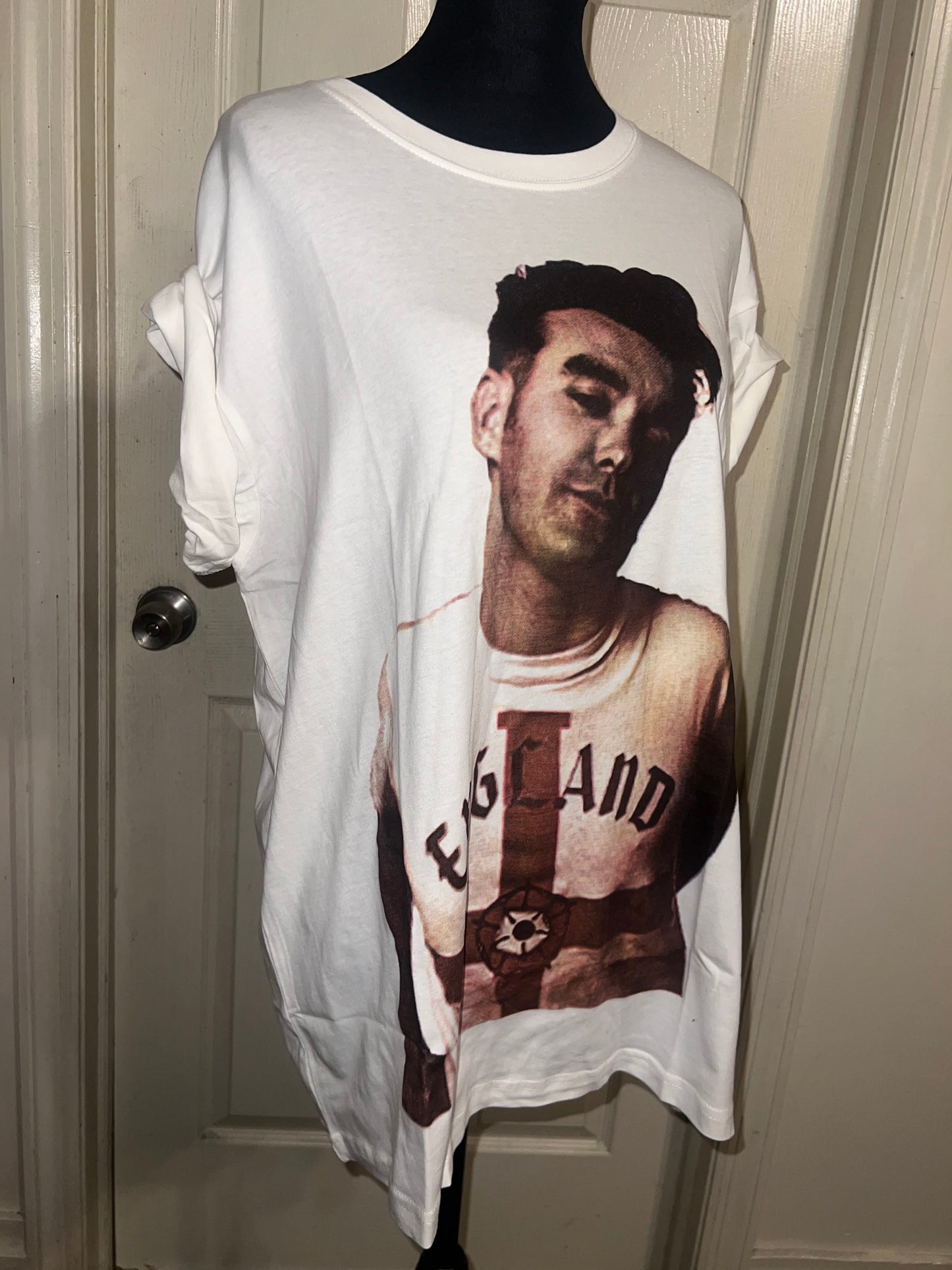 Morrissey Oversized Distressed Tee