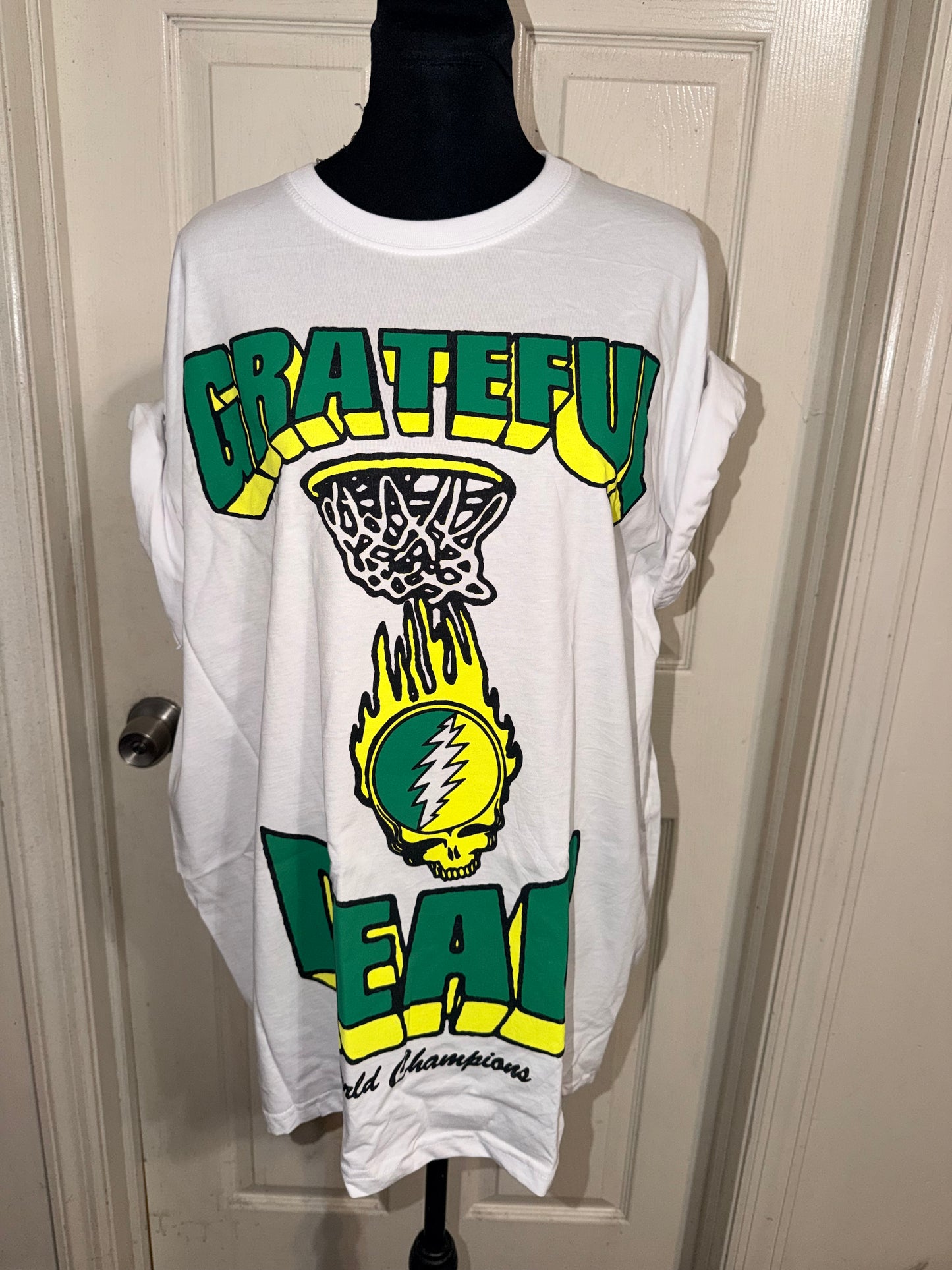 Grateful Dead Oversized Distressed Tee