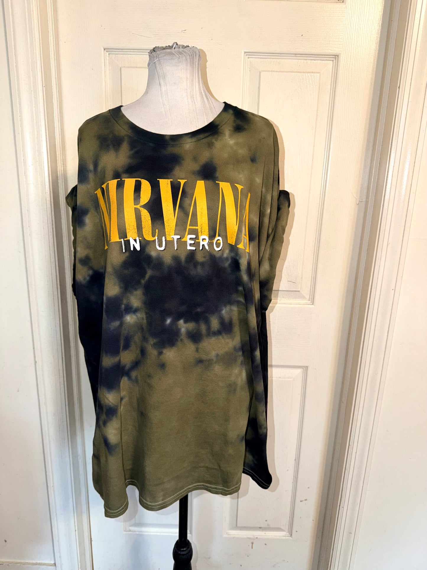 Nirvana Double Sided Oversized Tee