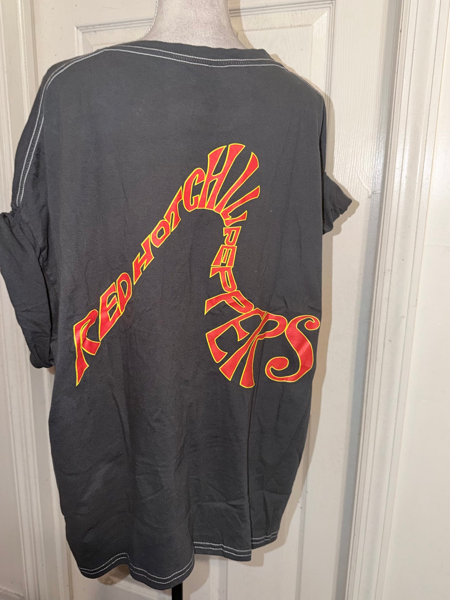 Red Hot Chili Peppers Oversized Distressed Tee