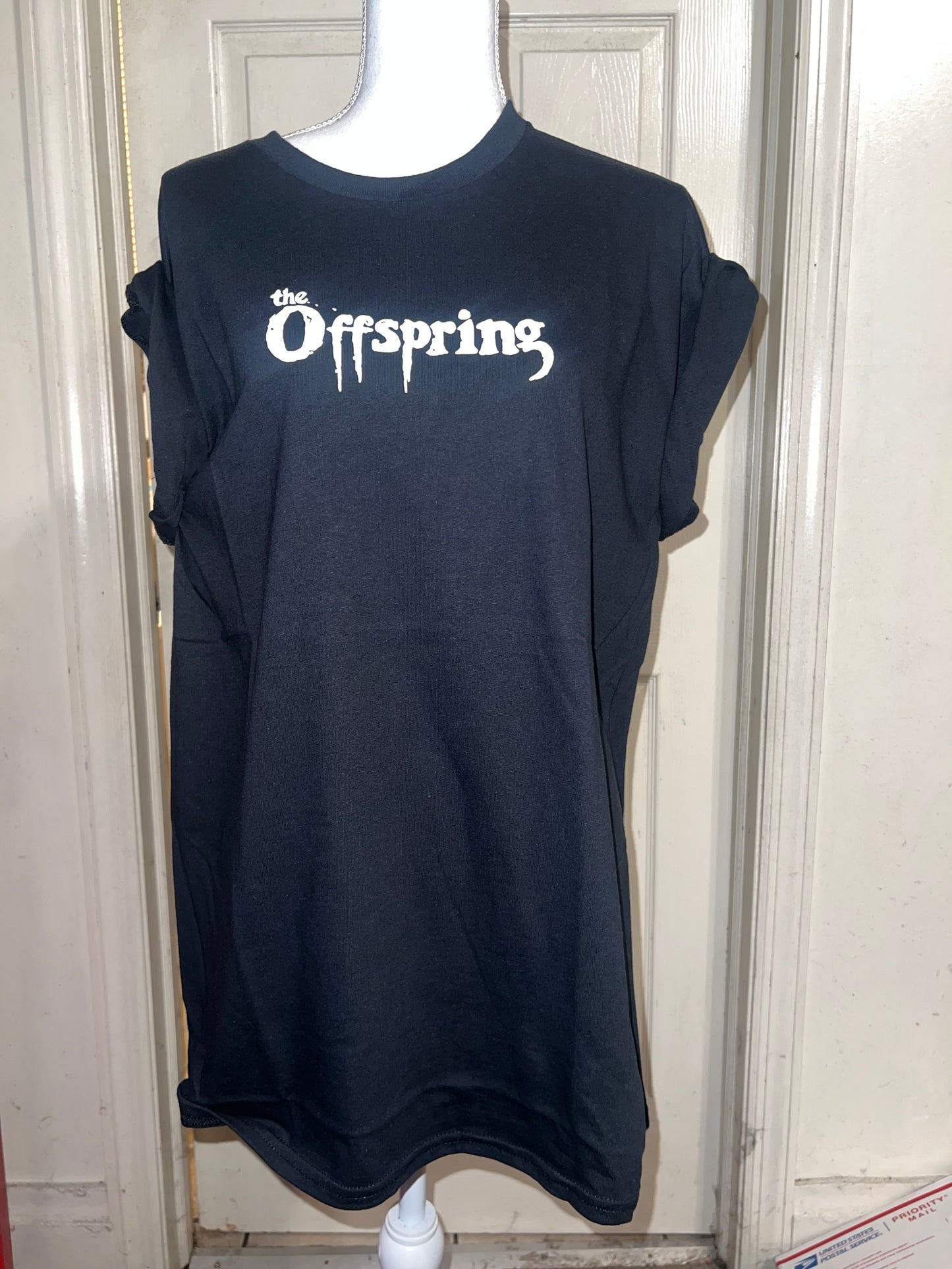 The Offspring Double Sided Oversized Distressed Tee